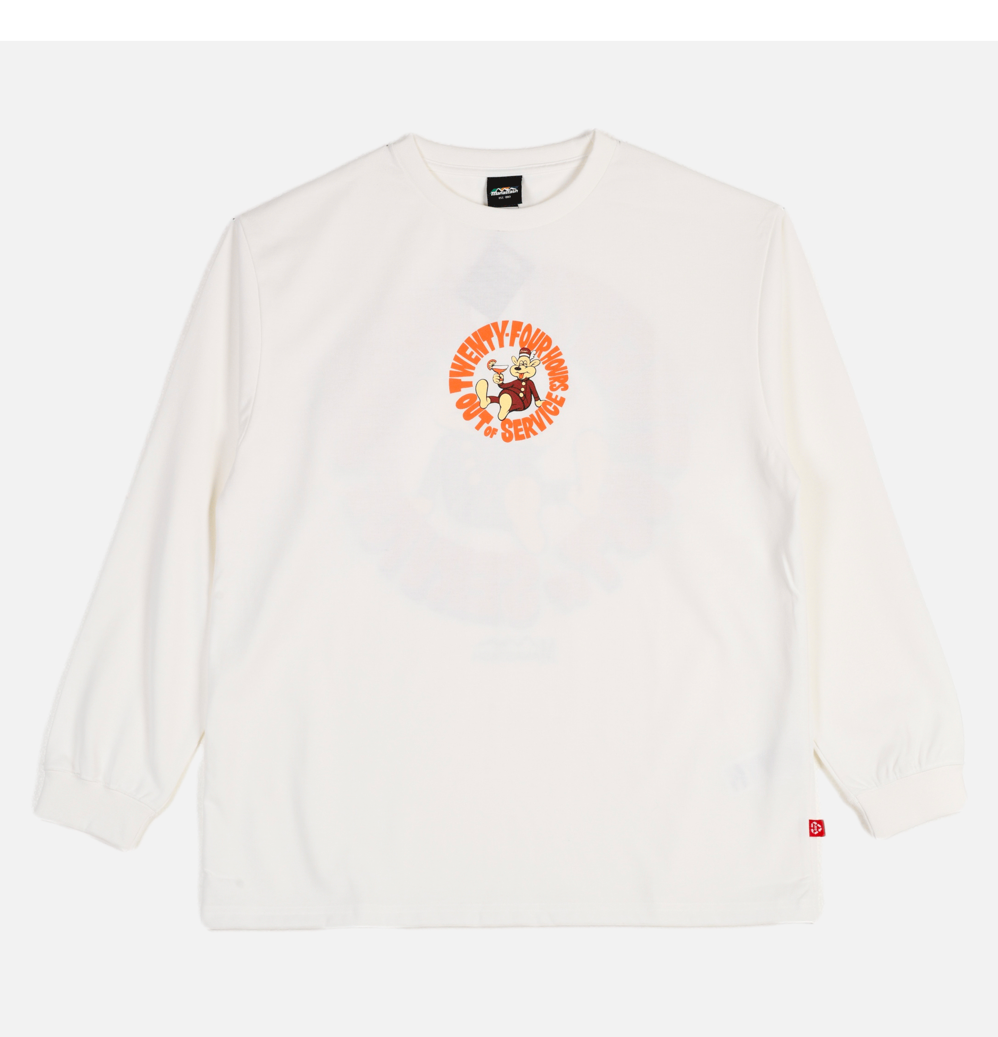 Manastash Poly Tee Ls 24hrs Blanc