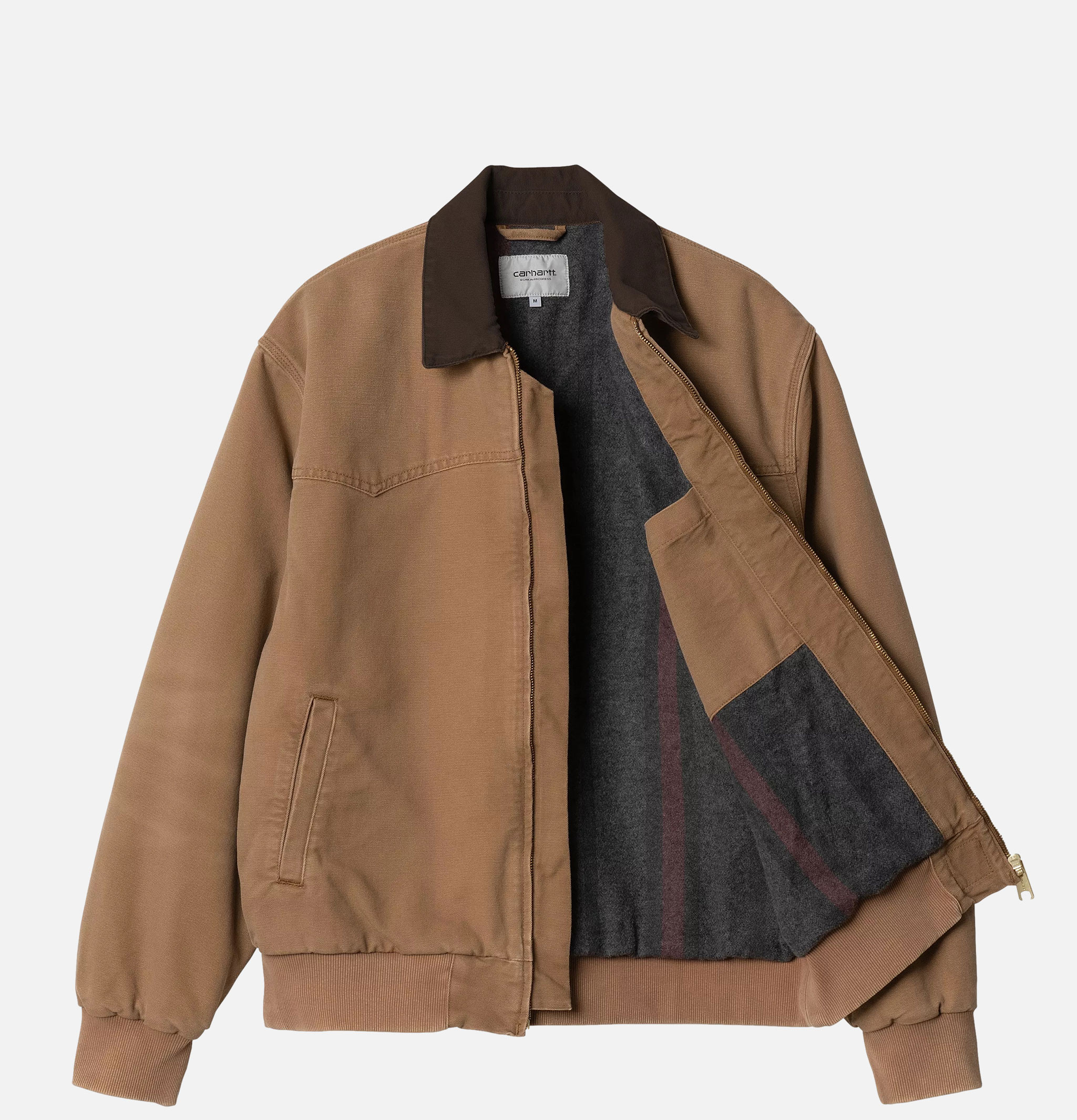 Carhartt WIP Santa Fe Jacket Hamilton Brown