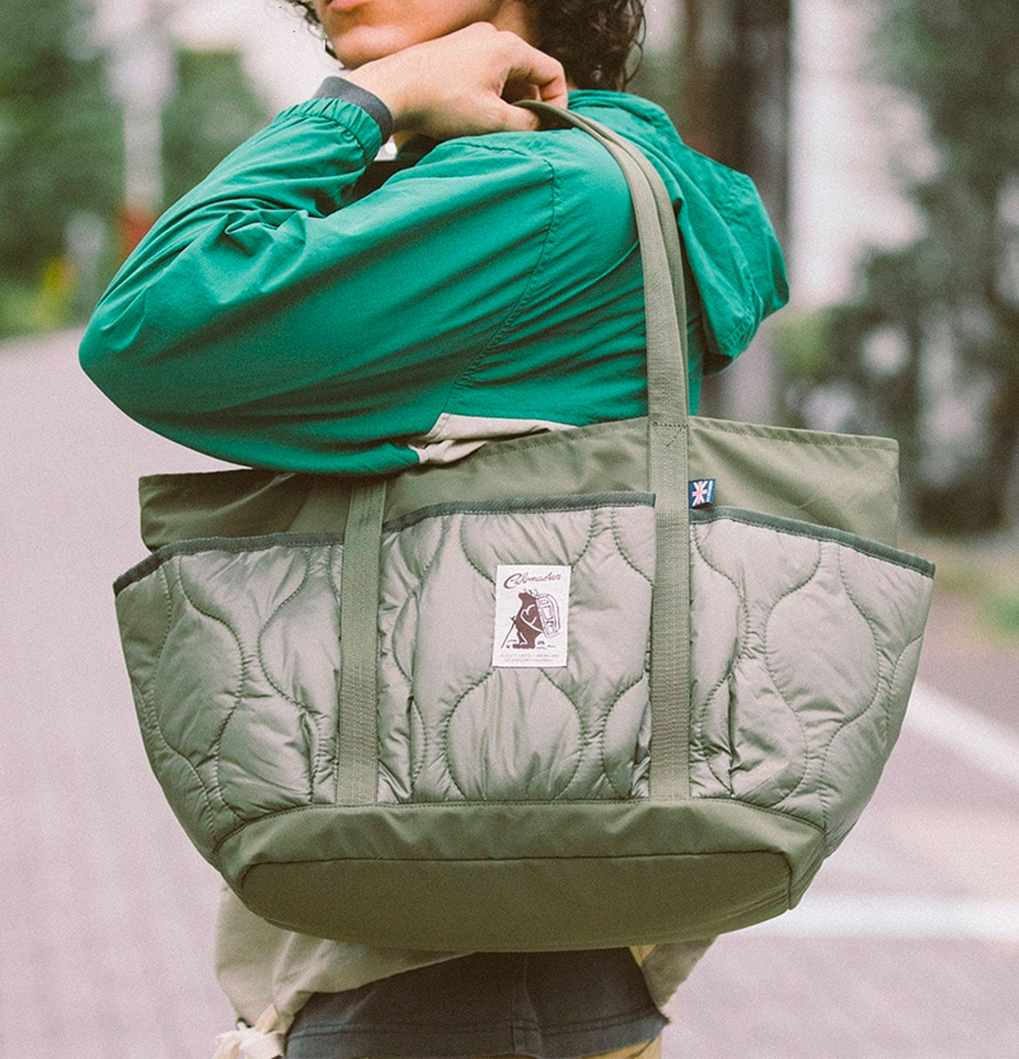 Cobmaster Desert Tote Bag Green