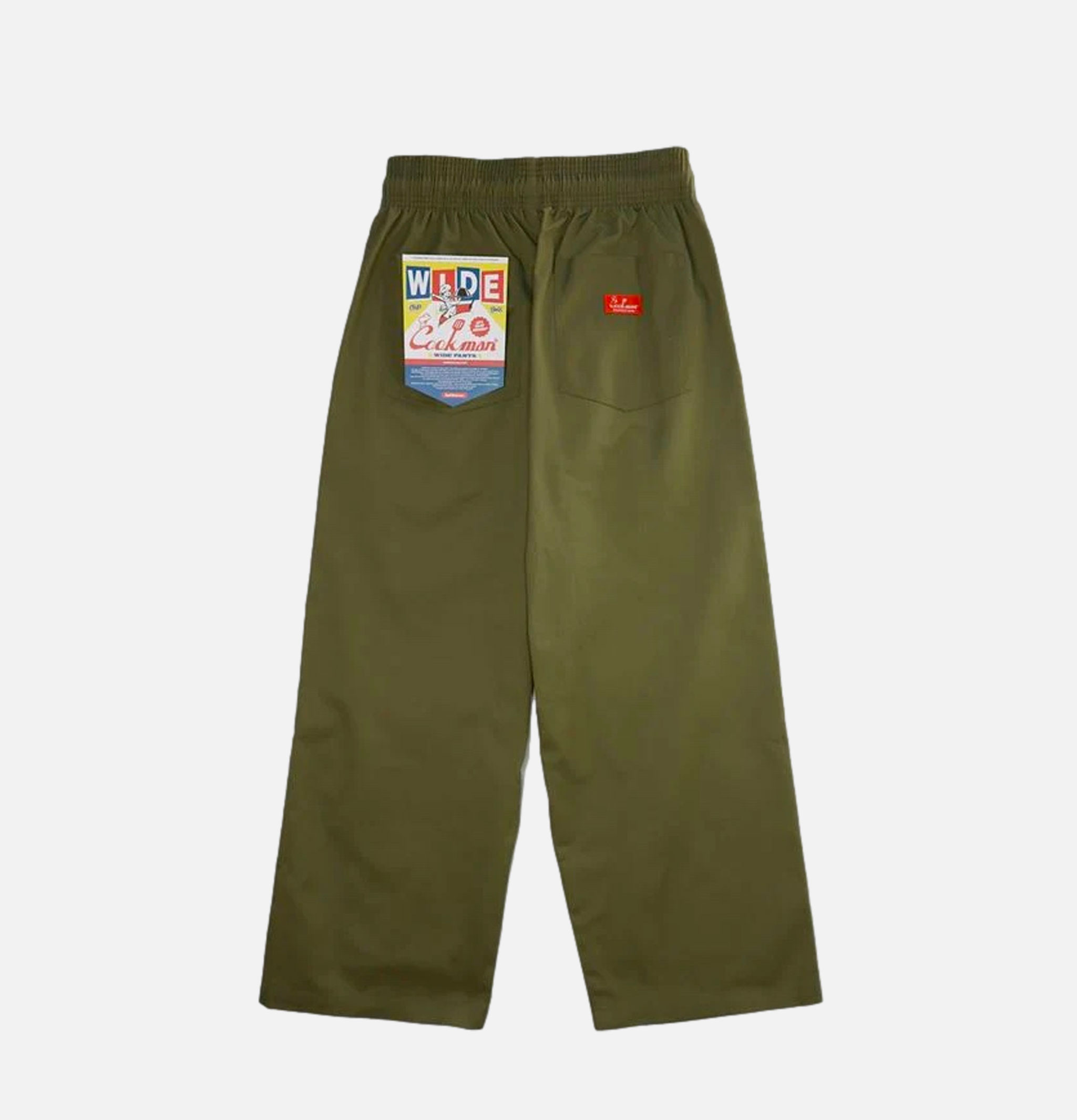 Cookman USA Wide Chef Pant Olive