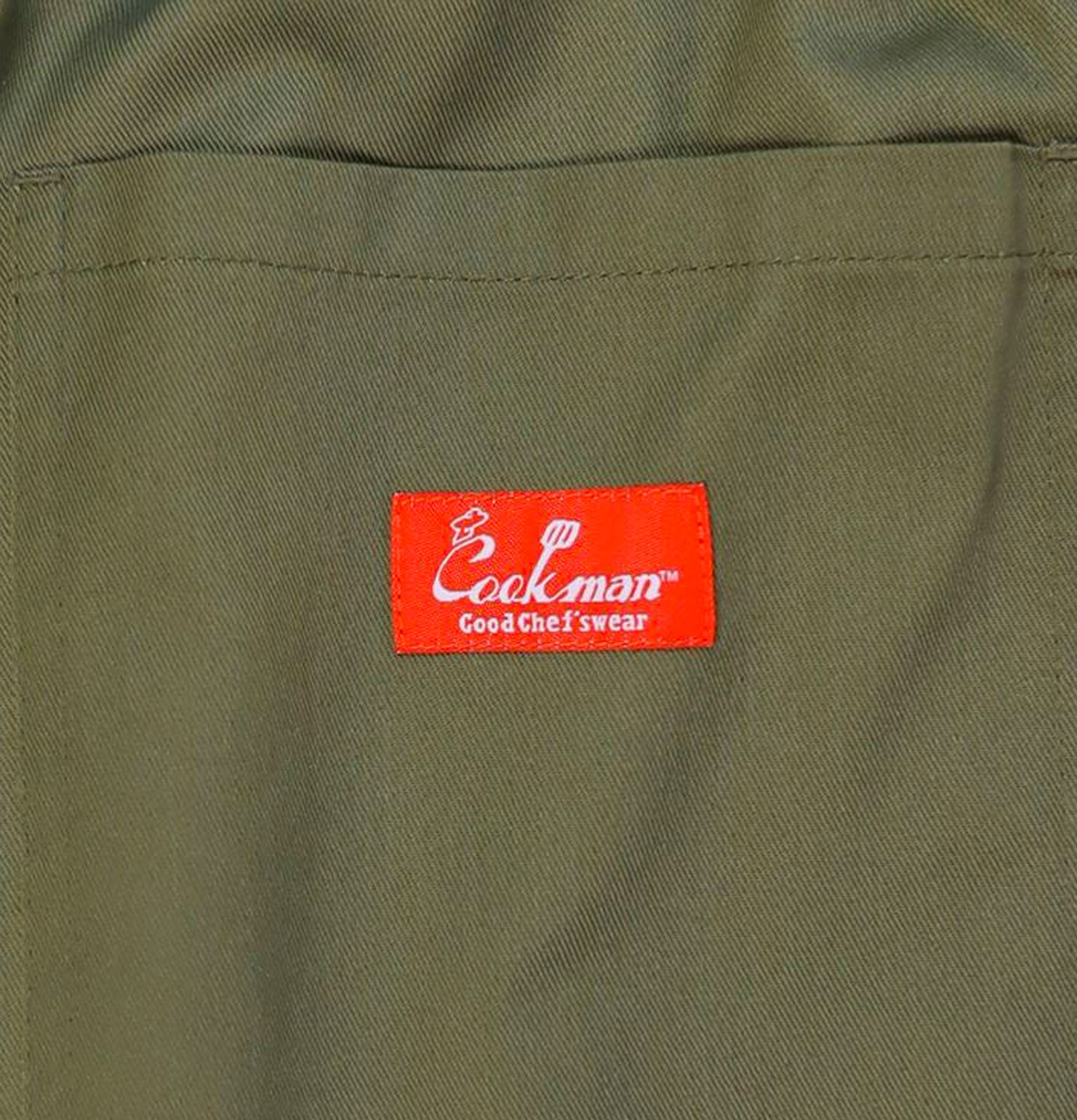 Cookman USA Wide Chef Pant Olive