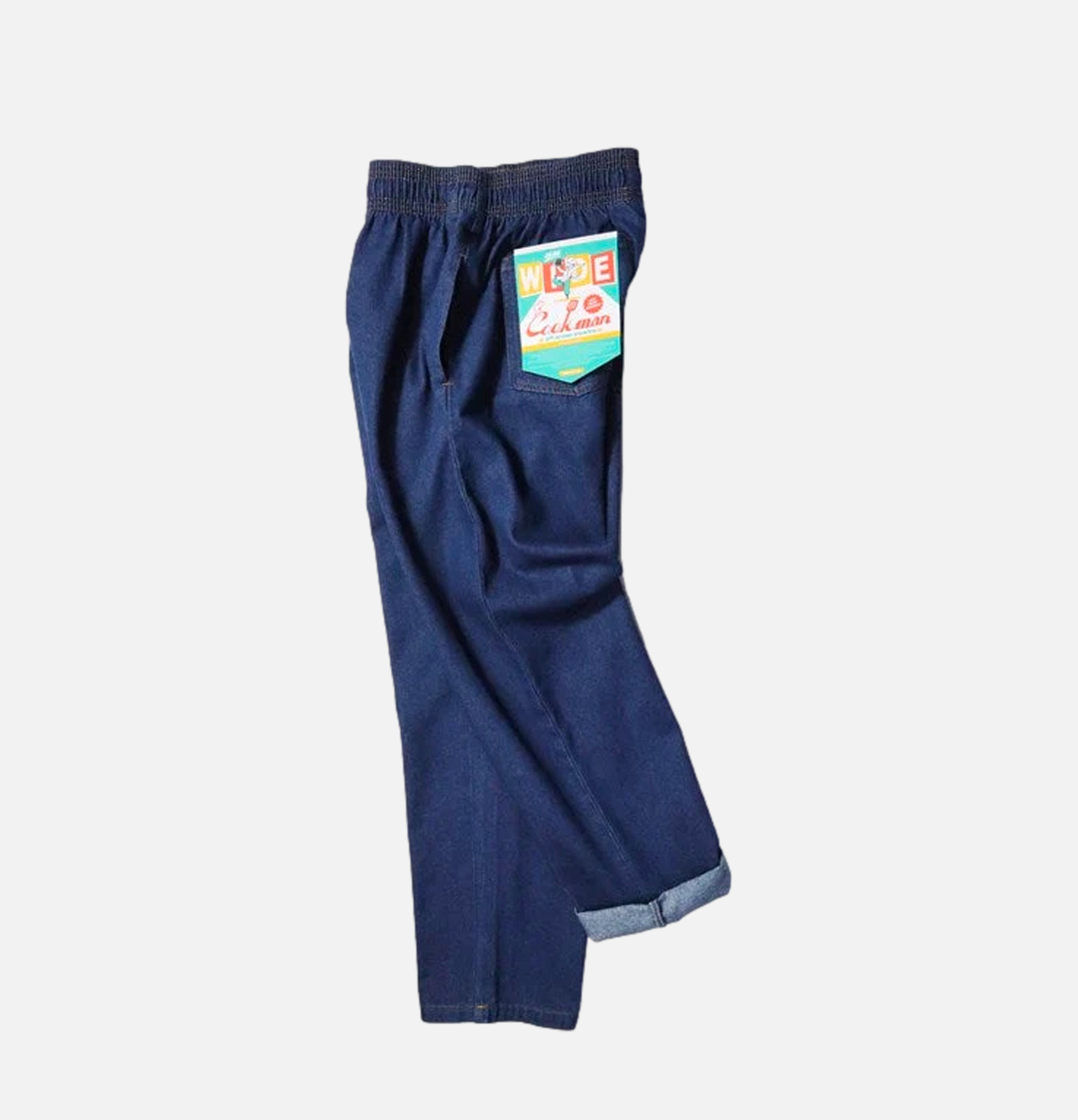 Cookman USA Chef Pant Semiwide Denim Navy