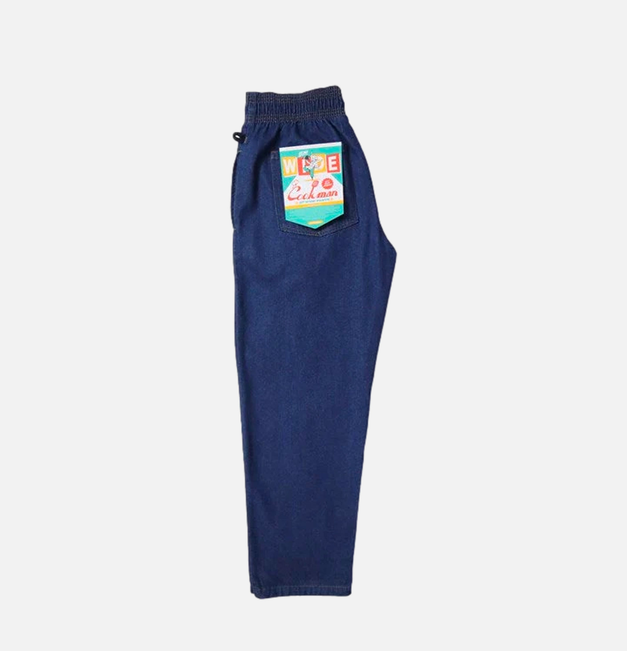 Cookman USA Chef Pant Semiwide Denim Navy