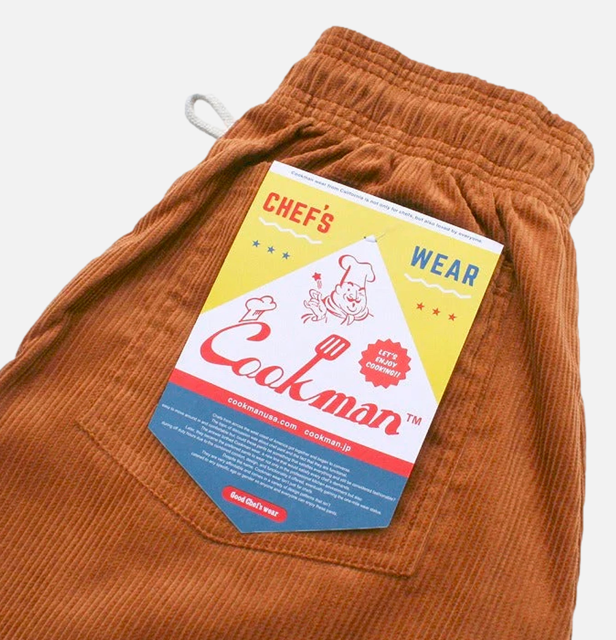 Pantalon Cookman Chef Corduroy Brown