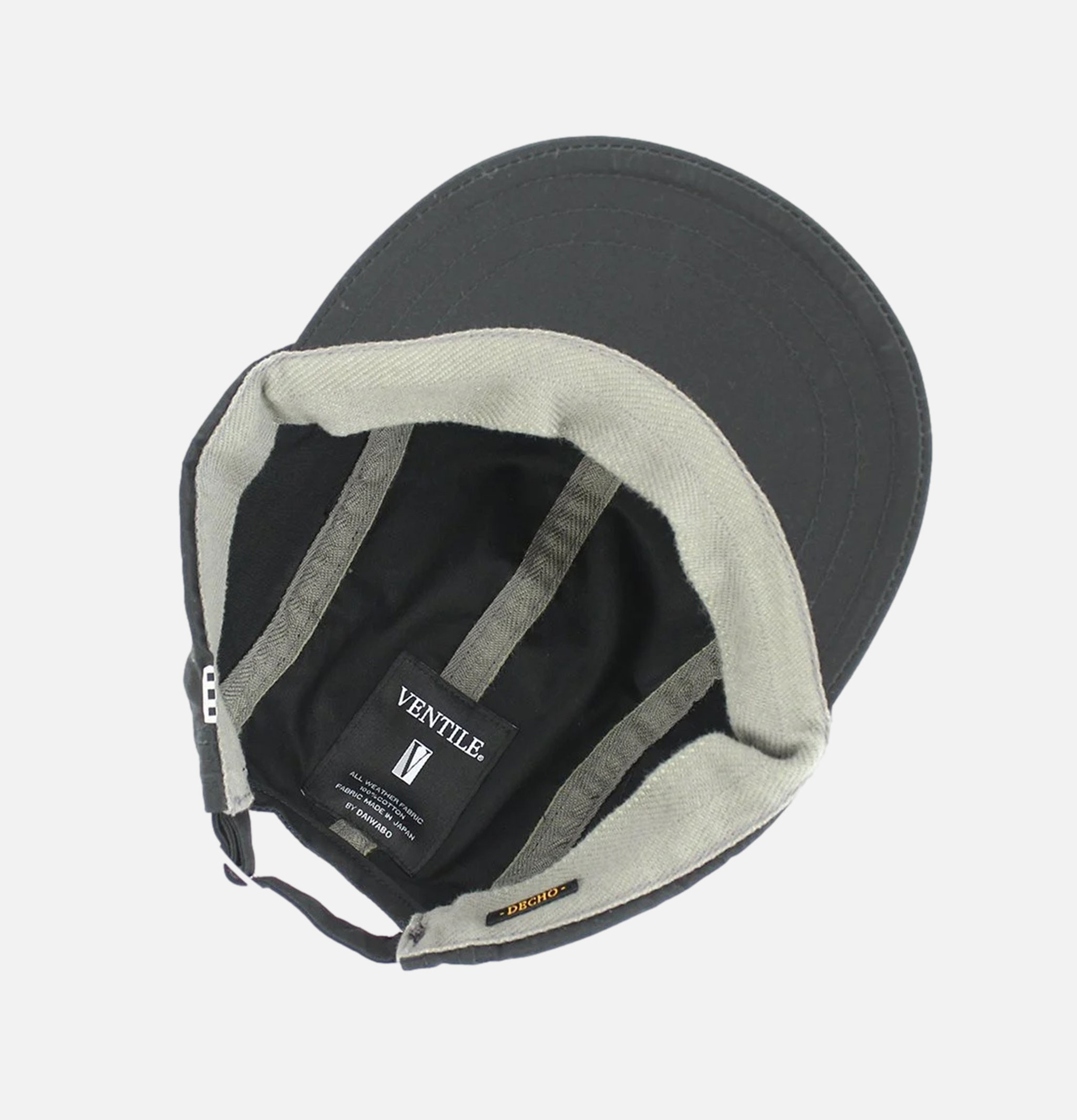 Decho Casquette à Jet Olive