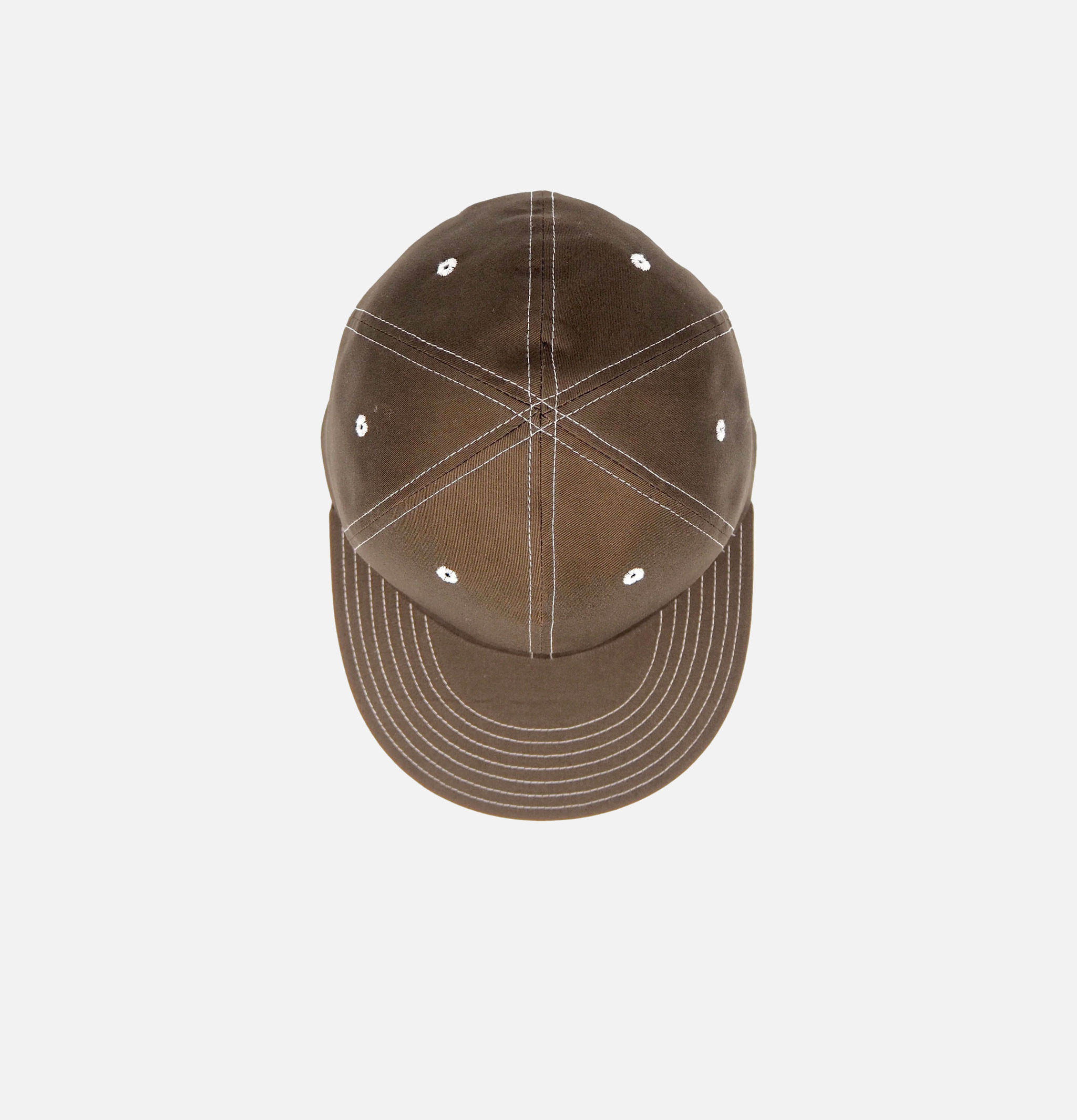 Found Feather Classic 6 Panel Cap Brown