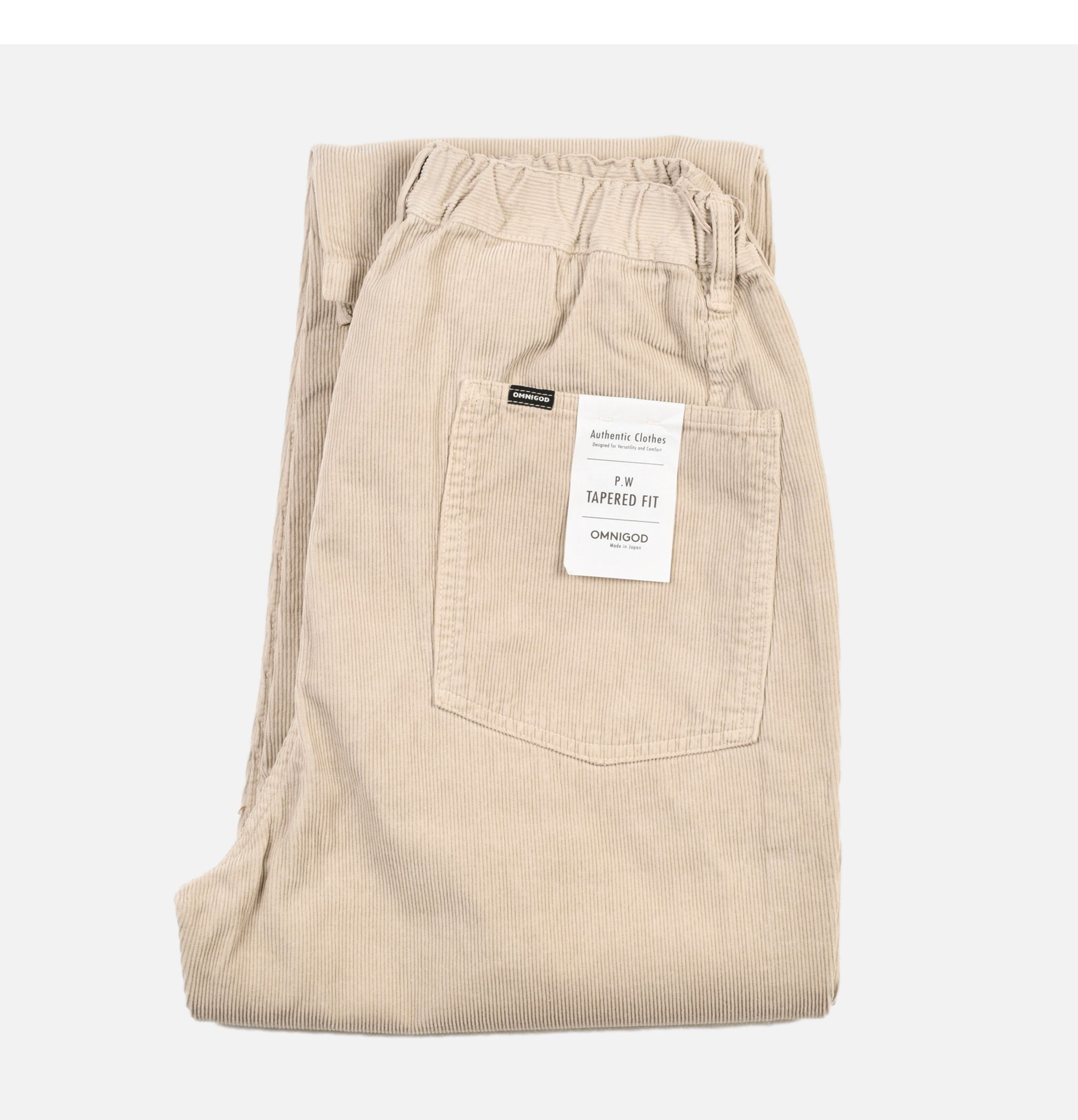 Omnigod Easy Pants Cord Natural