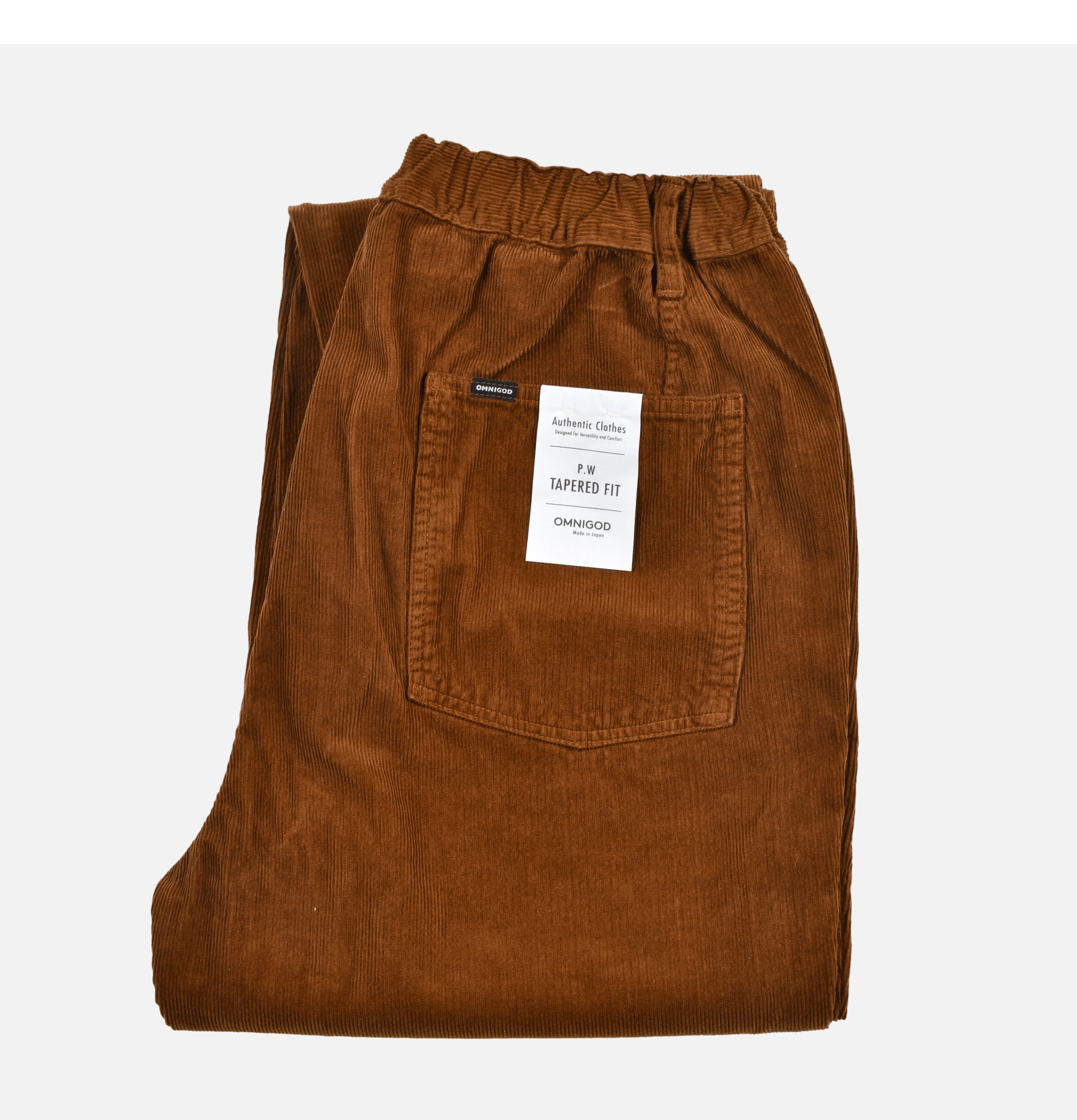 Omnigod Easy Pants Cord Brown