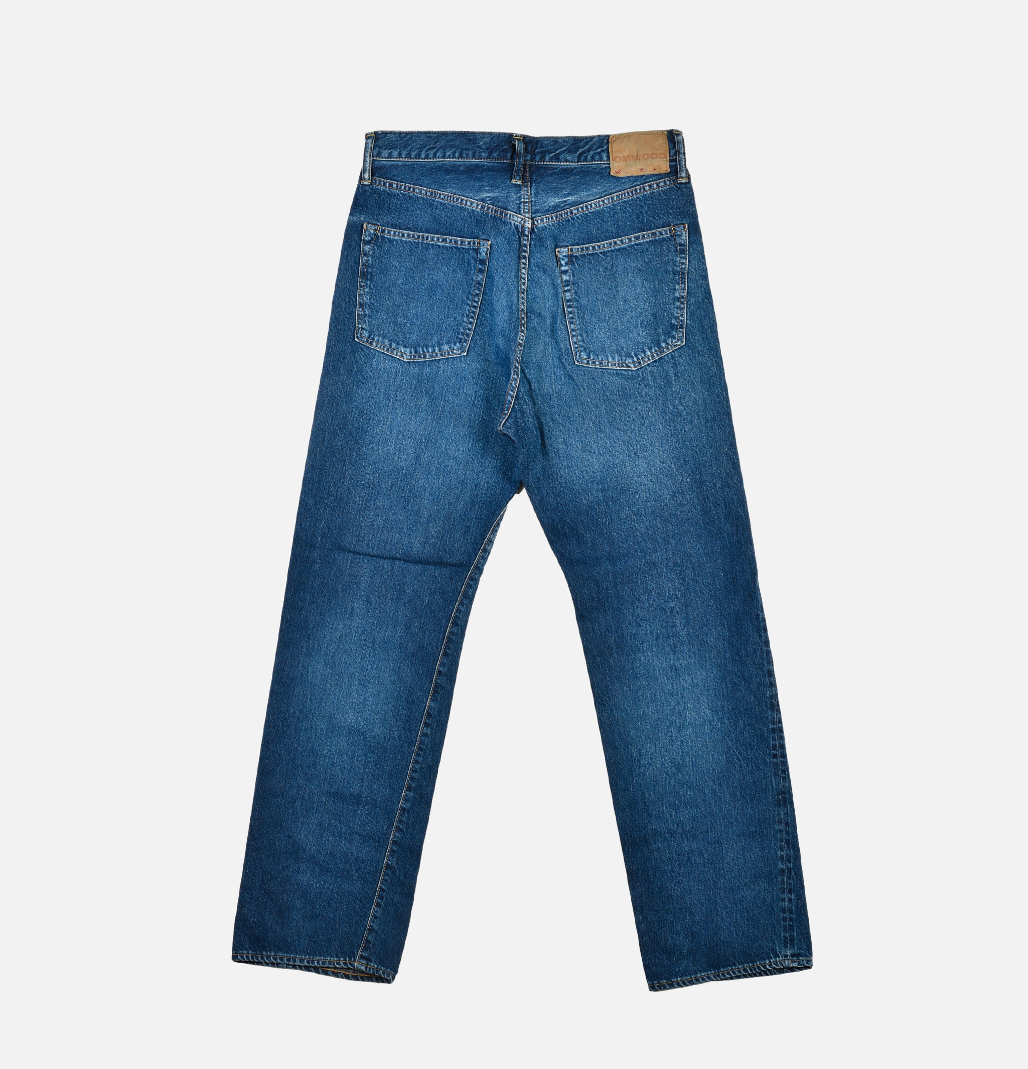 Omnigod 5p Old Straight Jeans Onewash