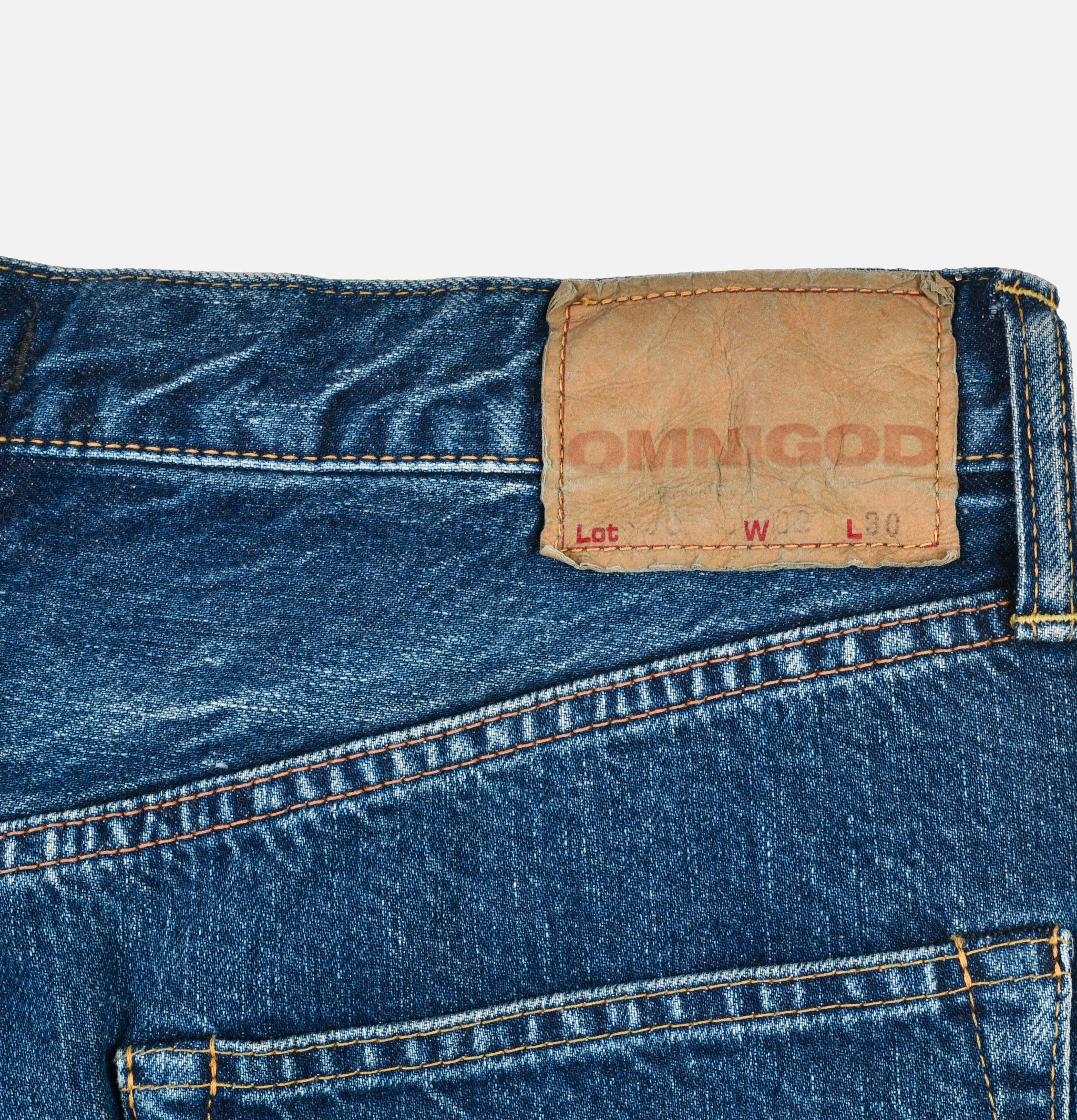 Omnigod 5p Old Straight Jeans Onewash