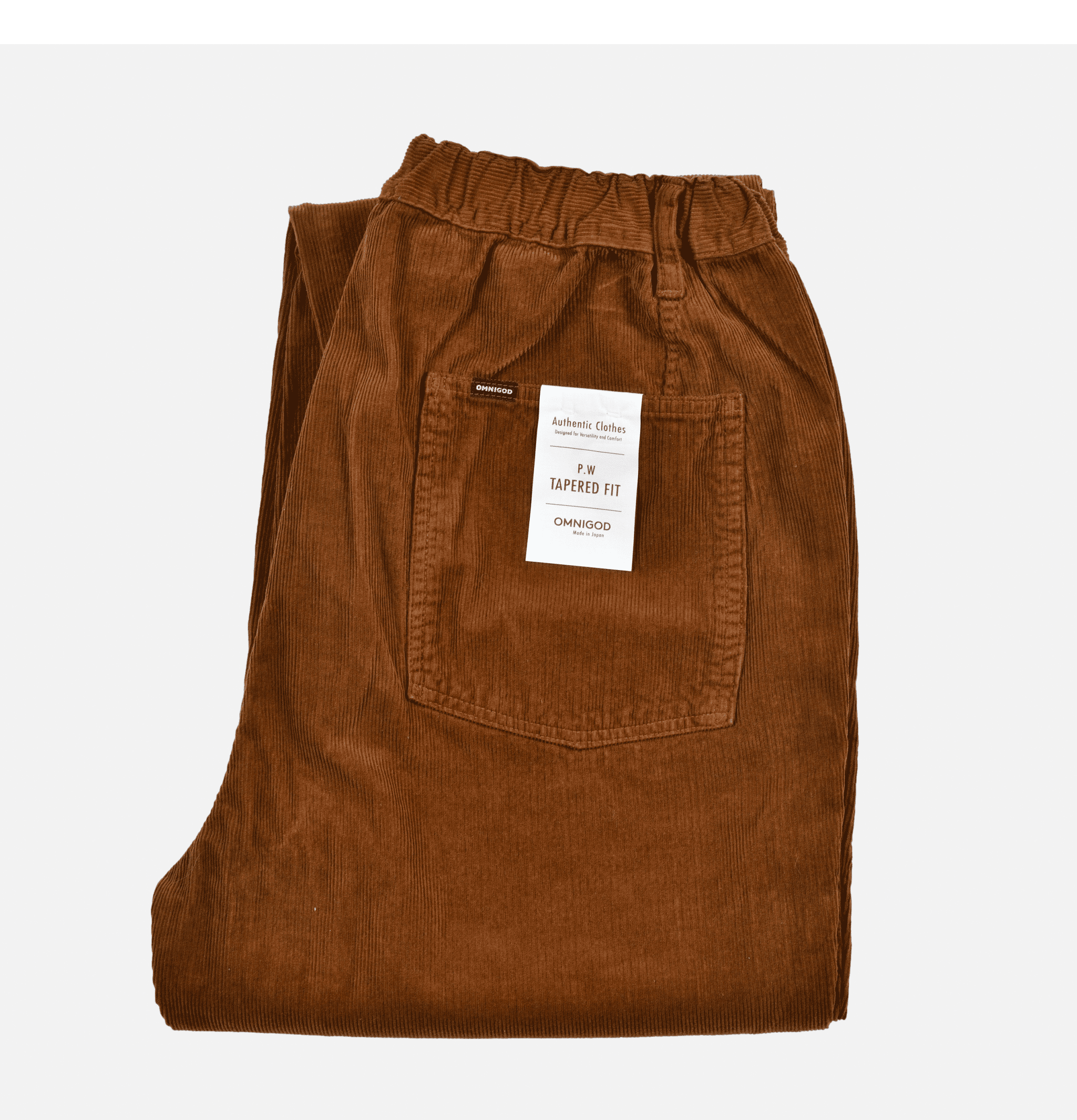 Omnigod Easy Pants Cord Marron