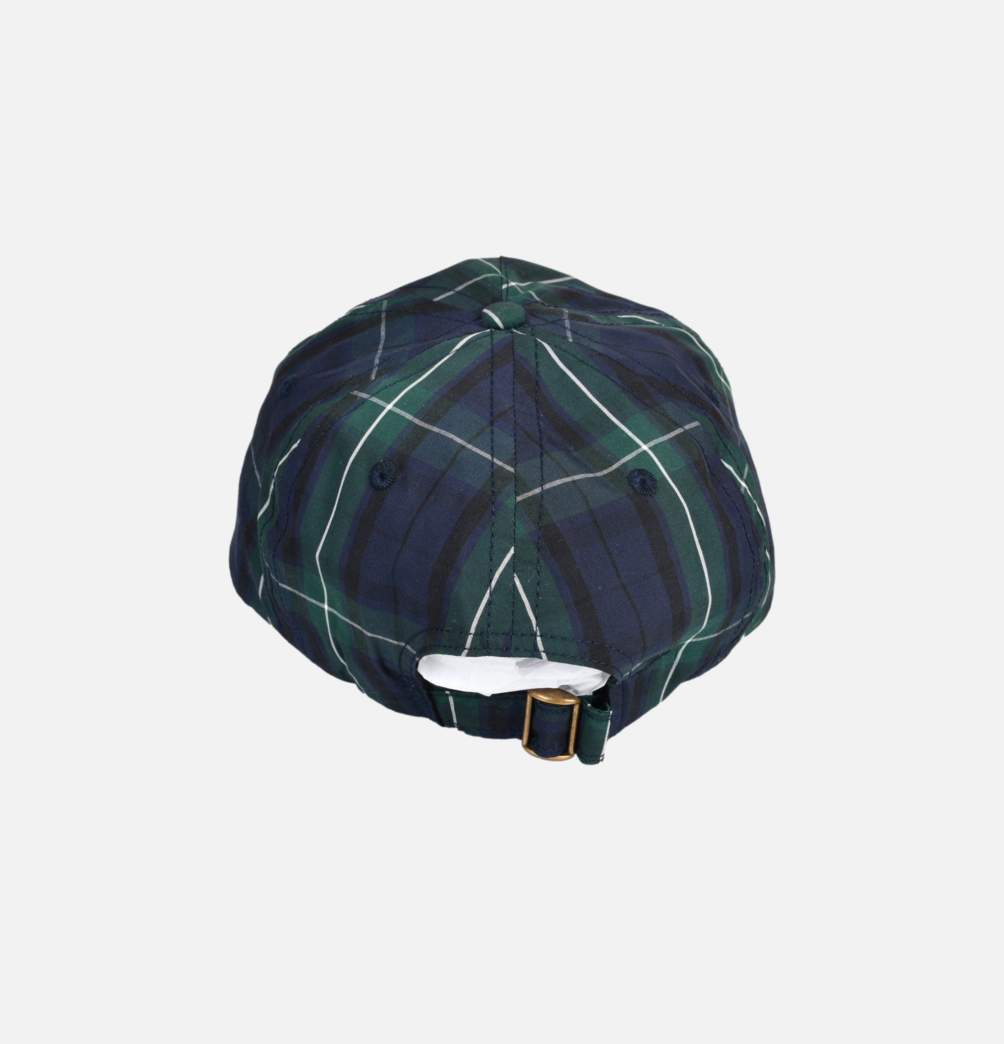 Lite Year - Casquette à 6 panneaux - Plaid marine et vert