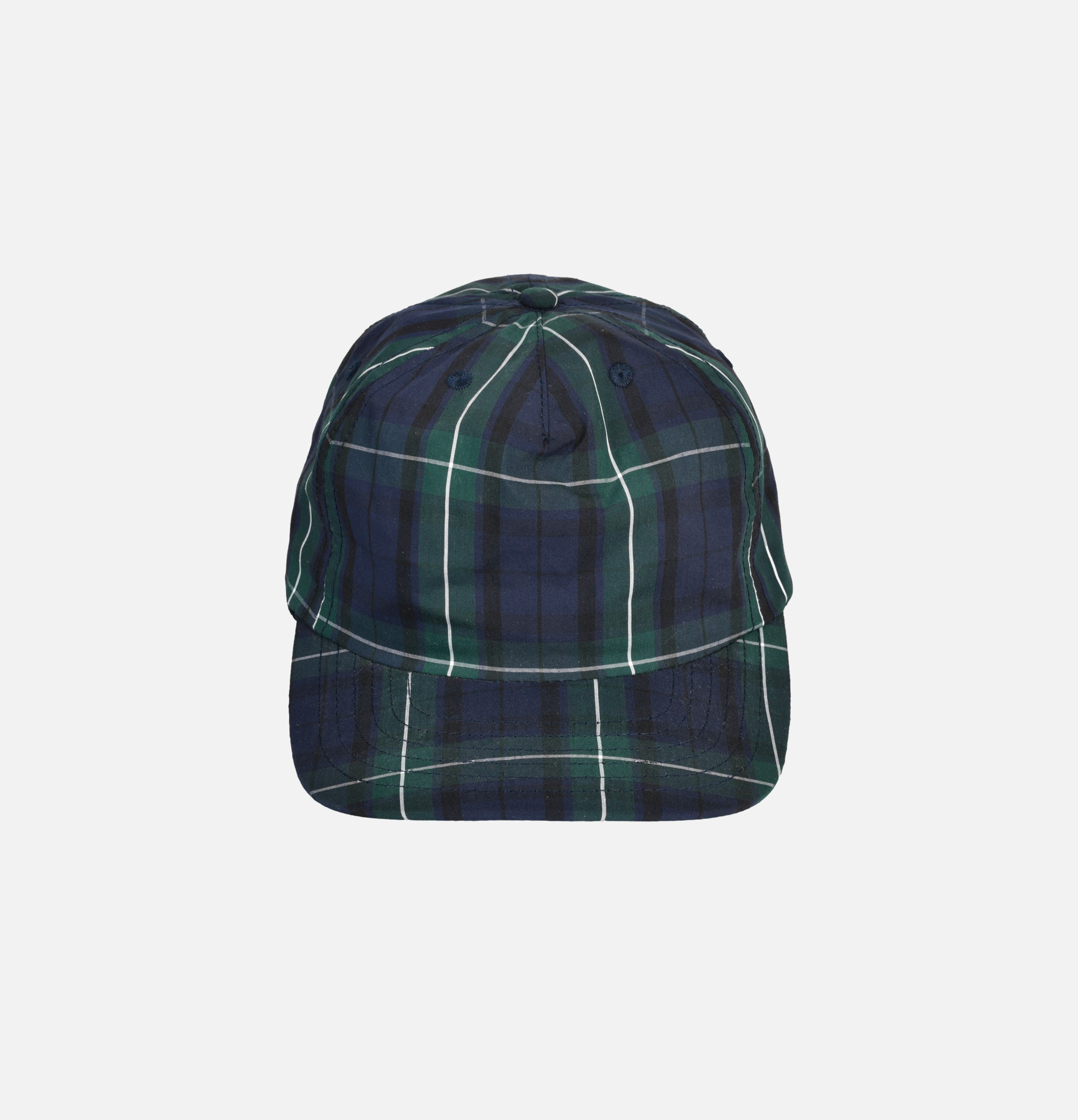 Lite Year - Casquette à 6 panneaux - Plaid marine et vert