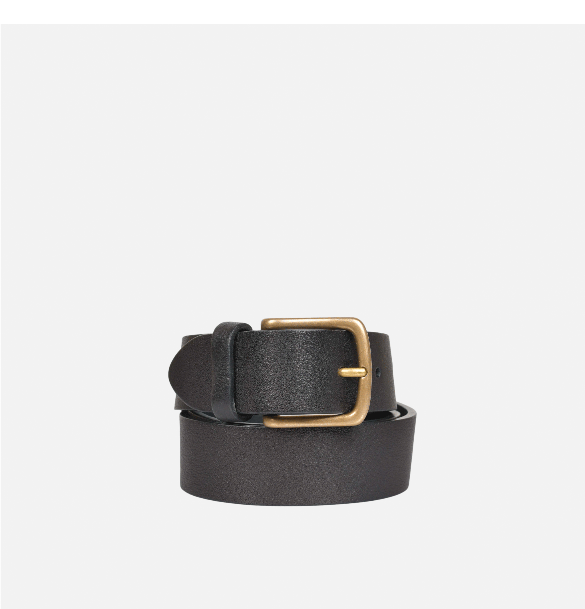 Anderson's Black Leather Belt A0980