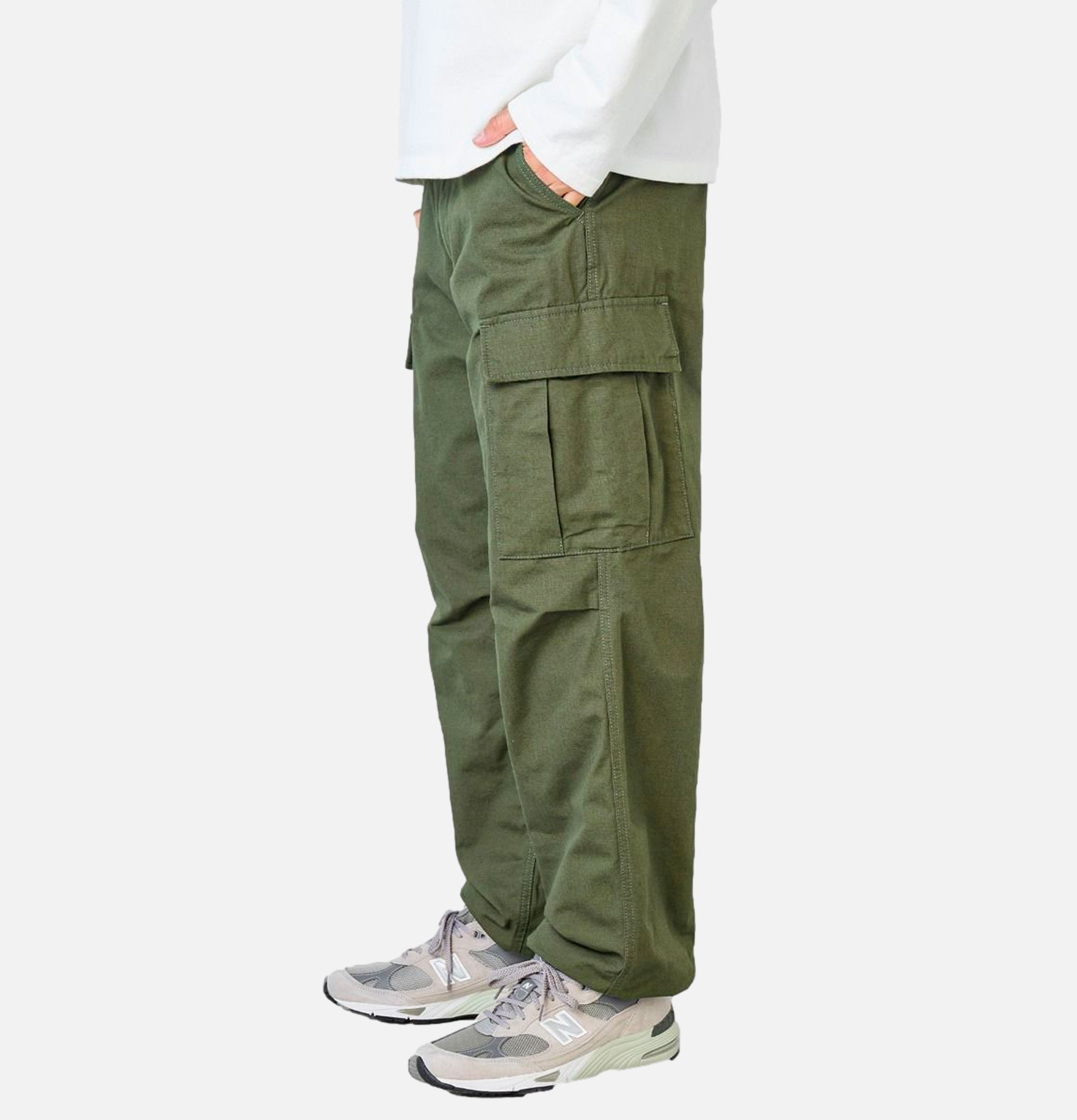 Japan Blue Jeans M65 Cargo Olive