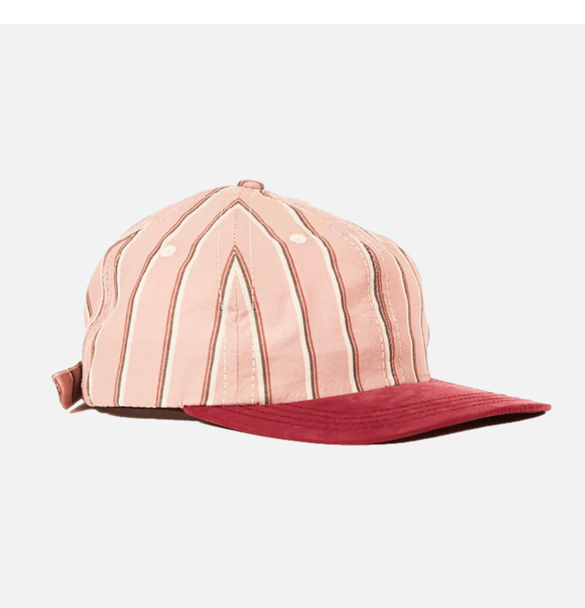 Casquette Lite Year Baseball Stripe 6 Panel Rose