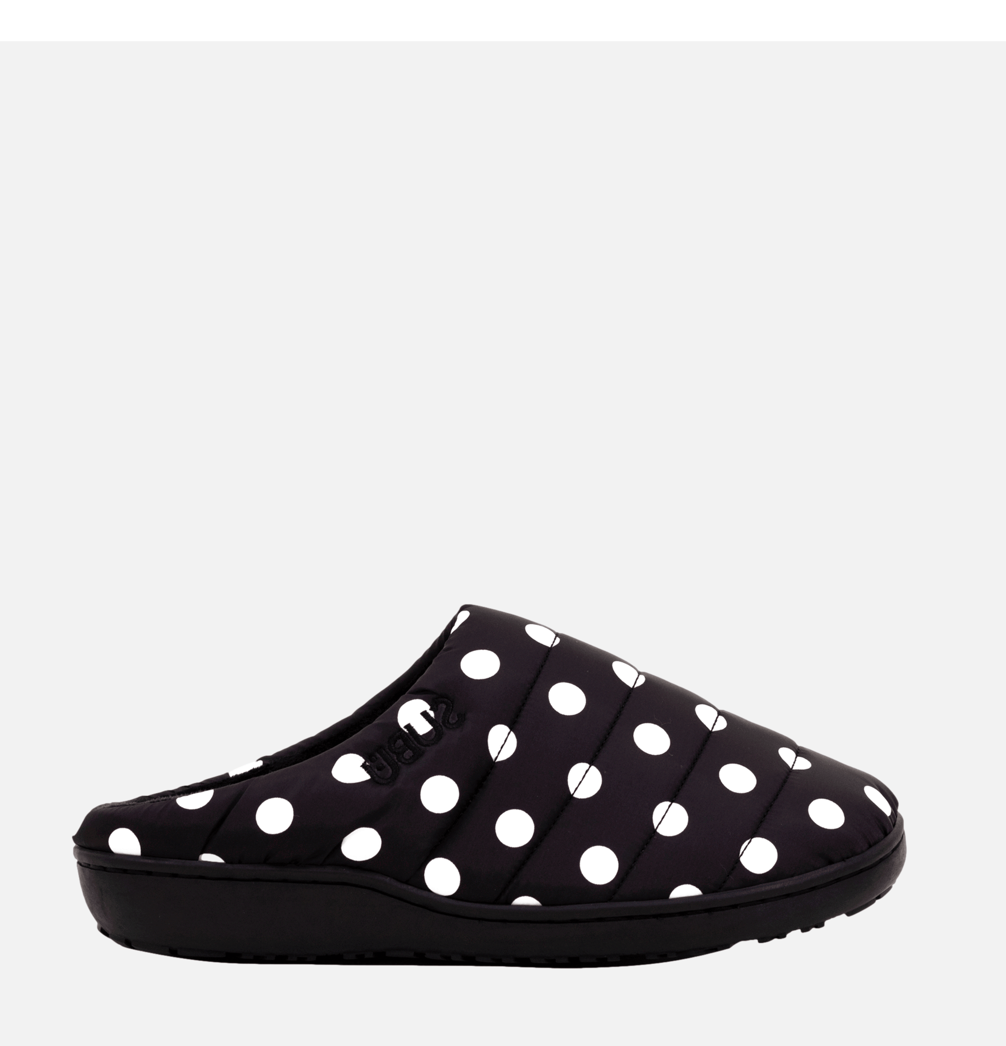 Subu Tokyo Uneveness Slippers Blackdots