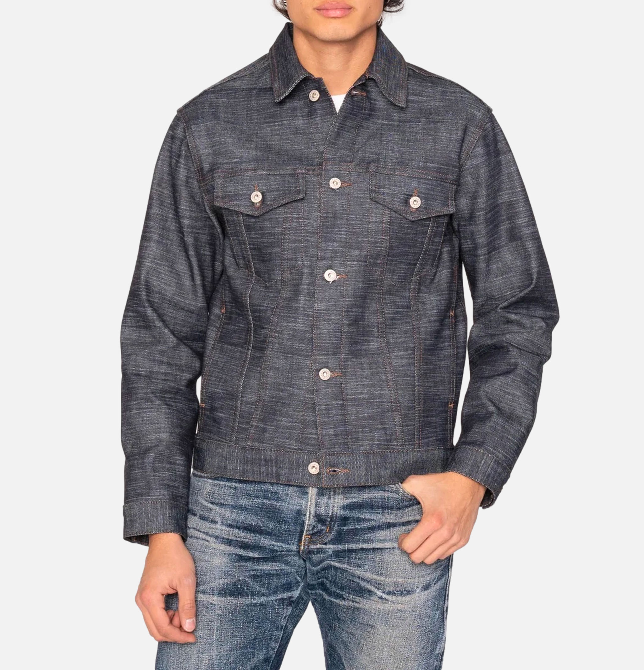 Naked & Famous Veste Denim Revival Frankenstein