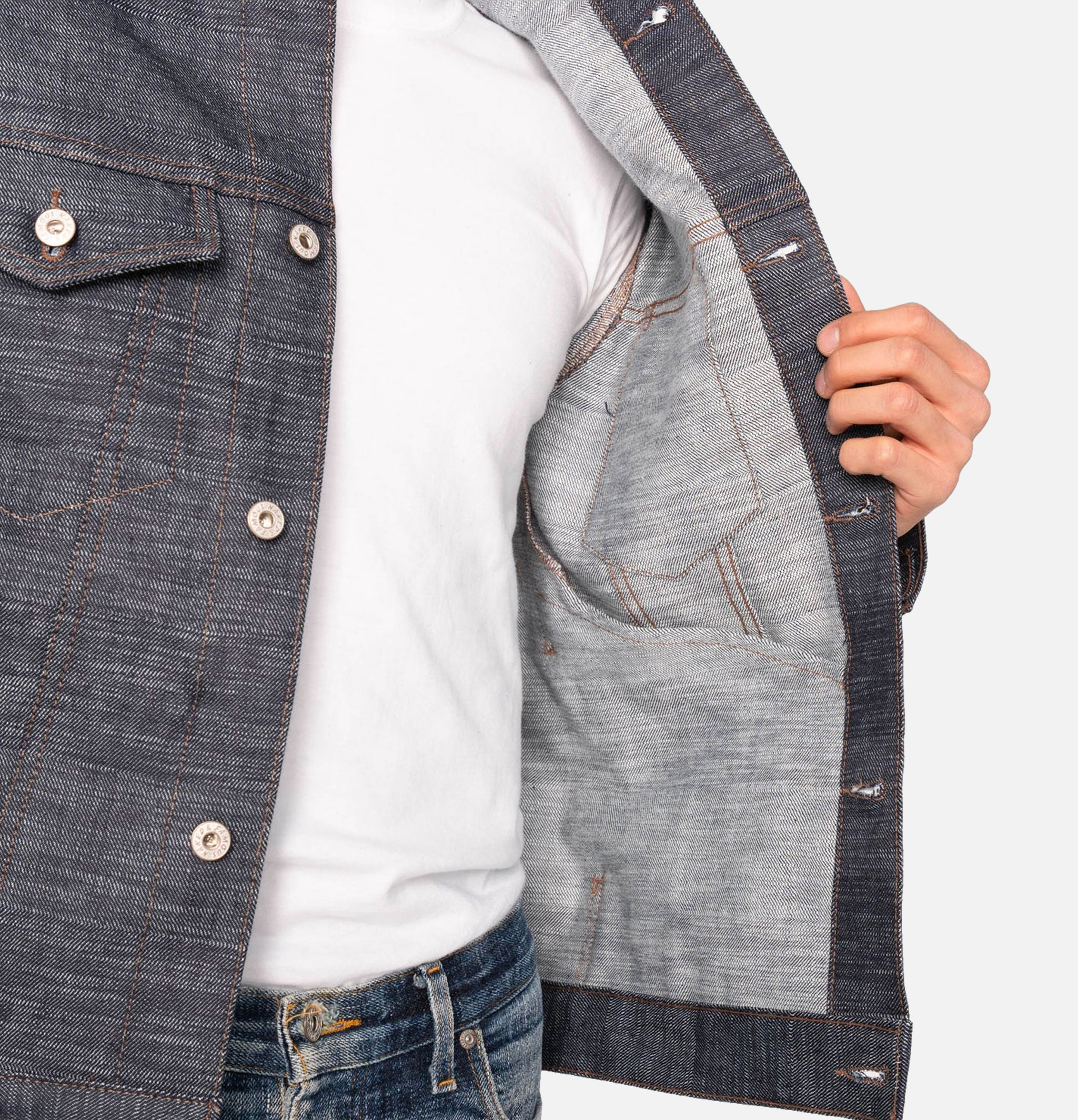 Naked & Famous Veste Denim Revival Frankenstein