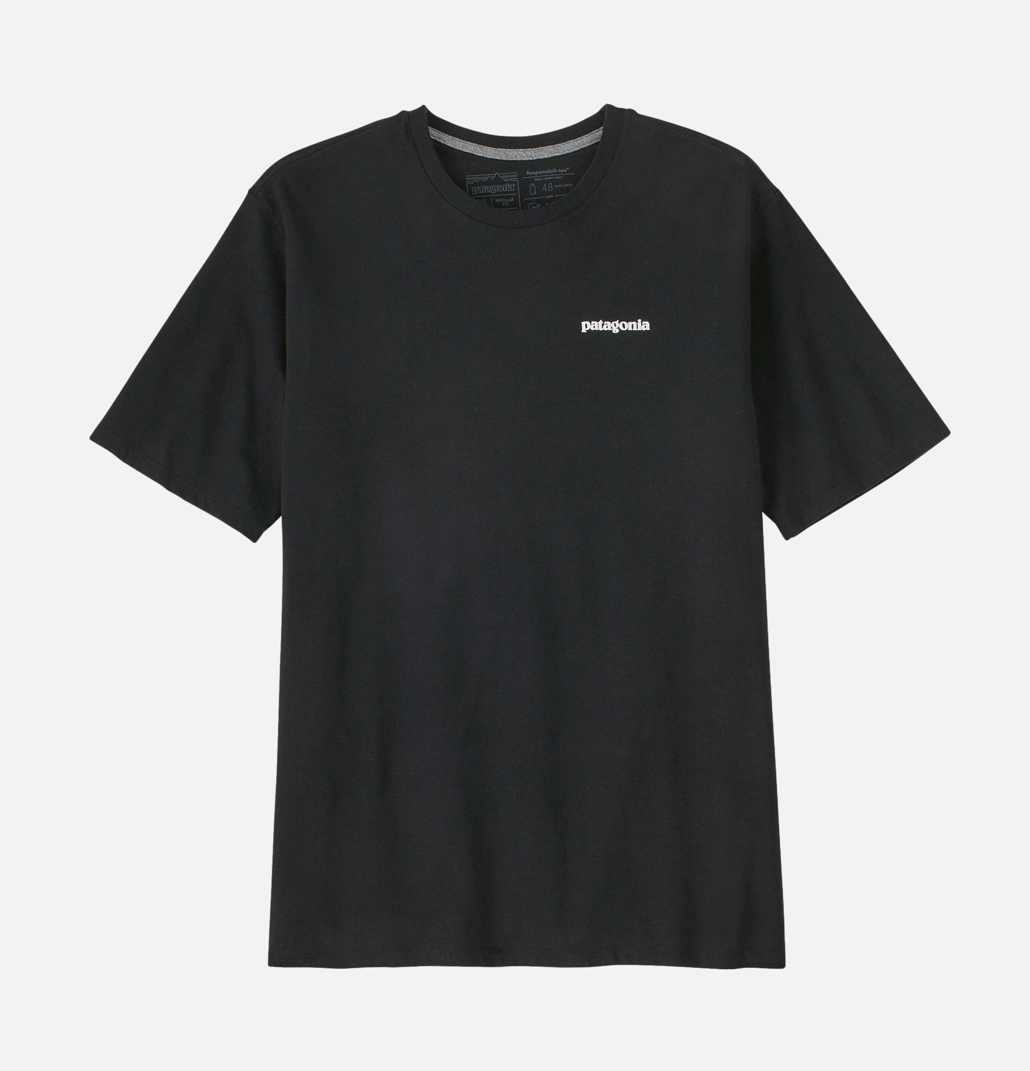 Patagonia T-Shirt P6 Logo Black