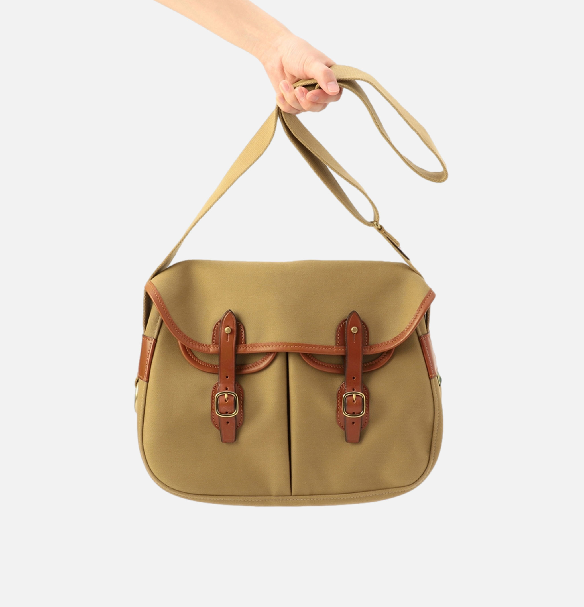 Brady Bags Ariel Trout Canvas Small Khaki.