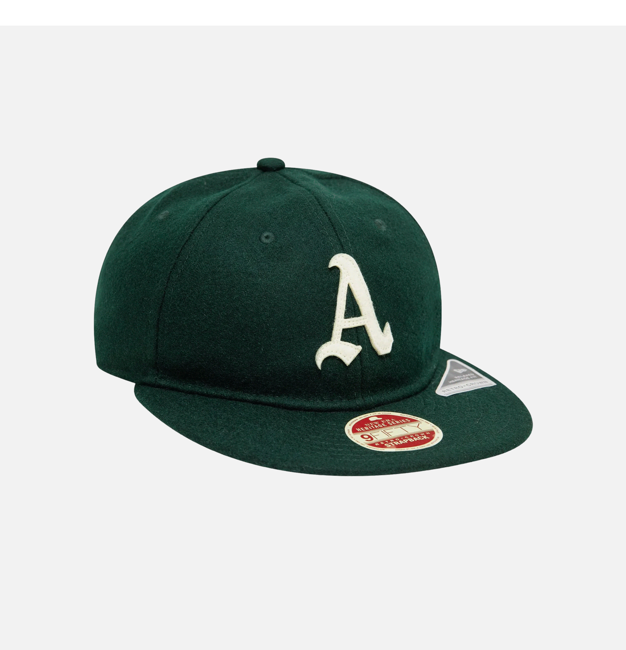 New Era Casquette Heritage Series 9fifty Oakland Green