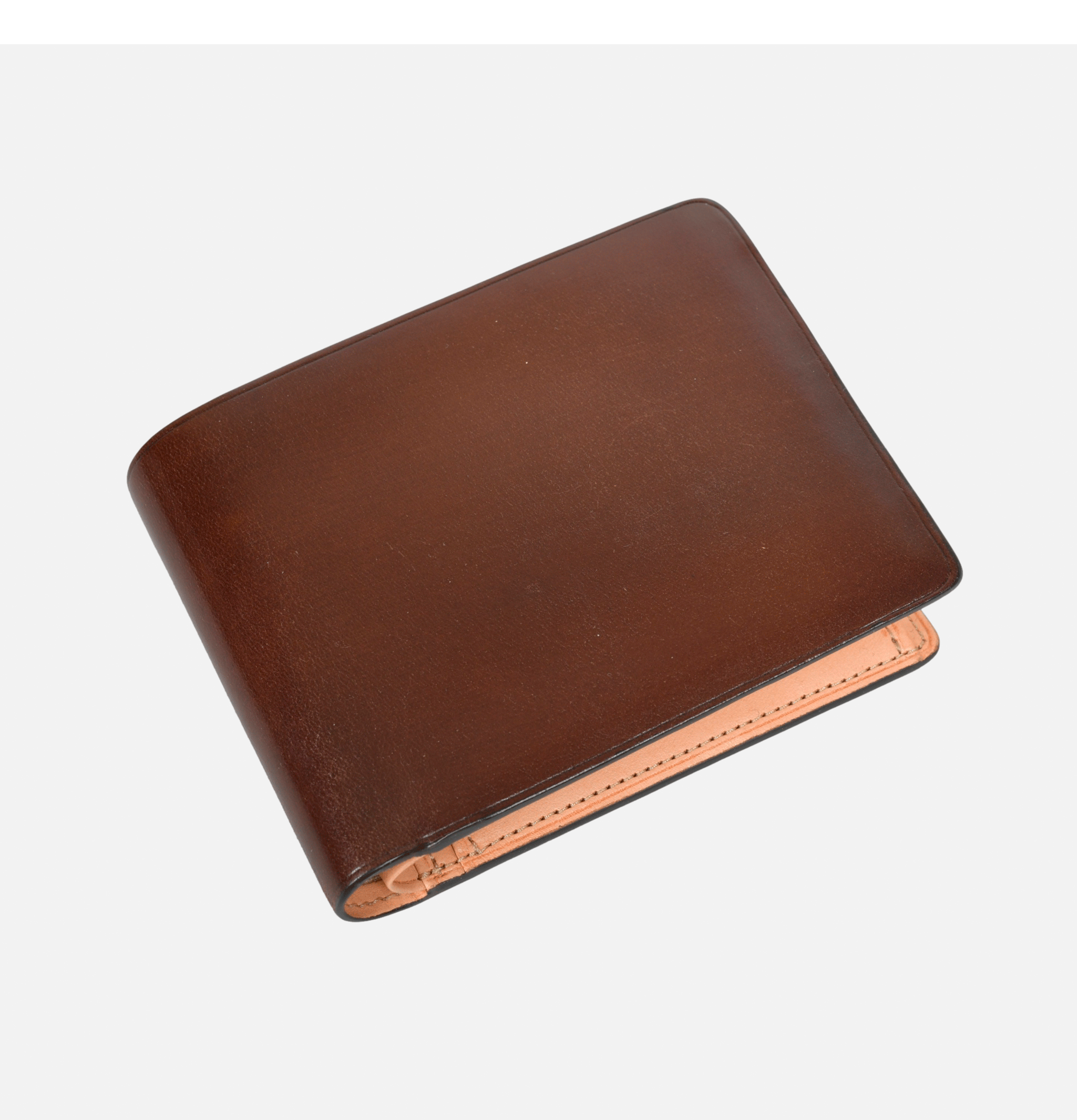 Il bussetto Portefeuille Bi-Fold Marron foncé