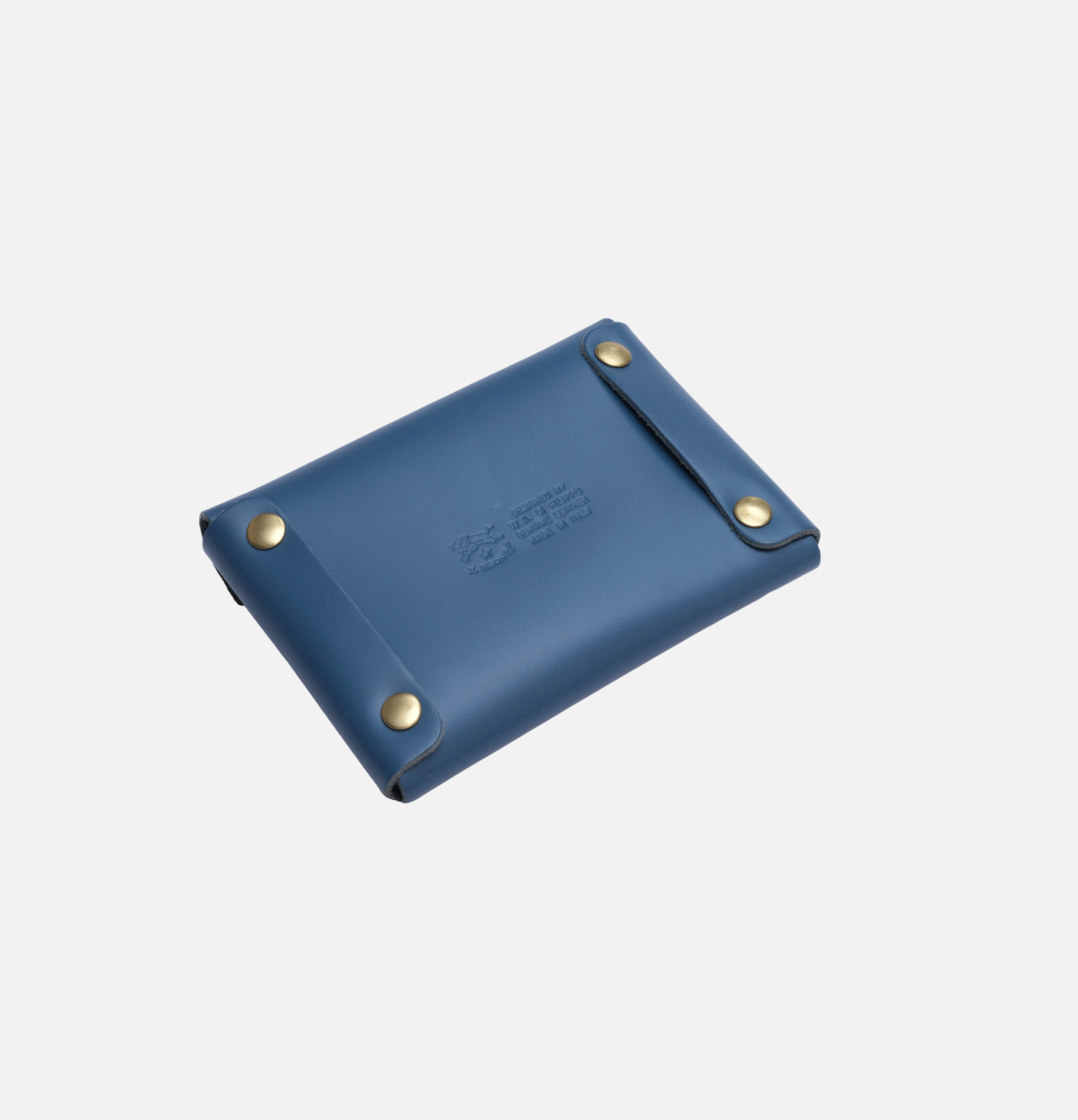 Il Bisonte Blue Card Case