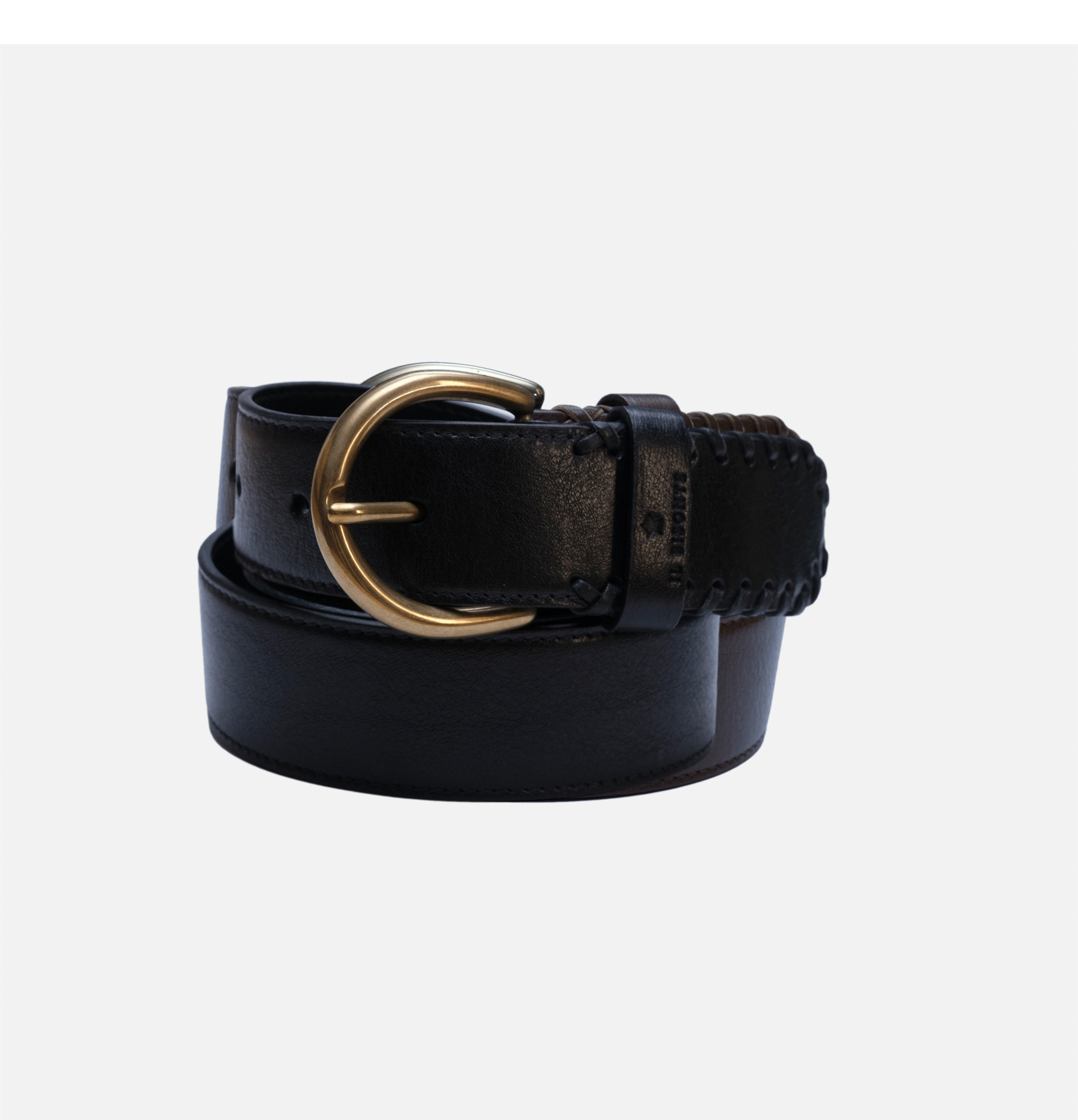 Il Bisonte Ceinture Braidbelt Noir