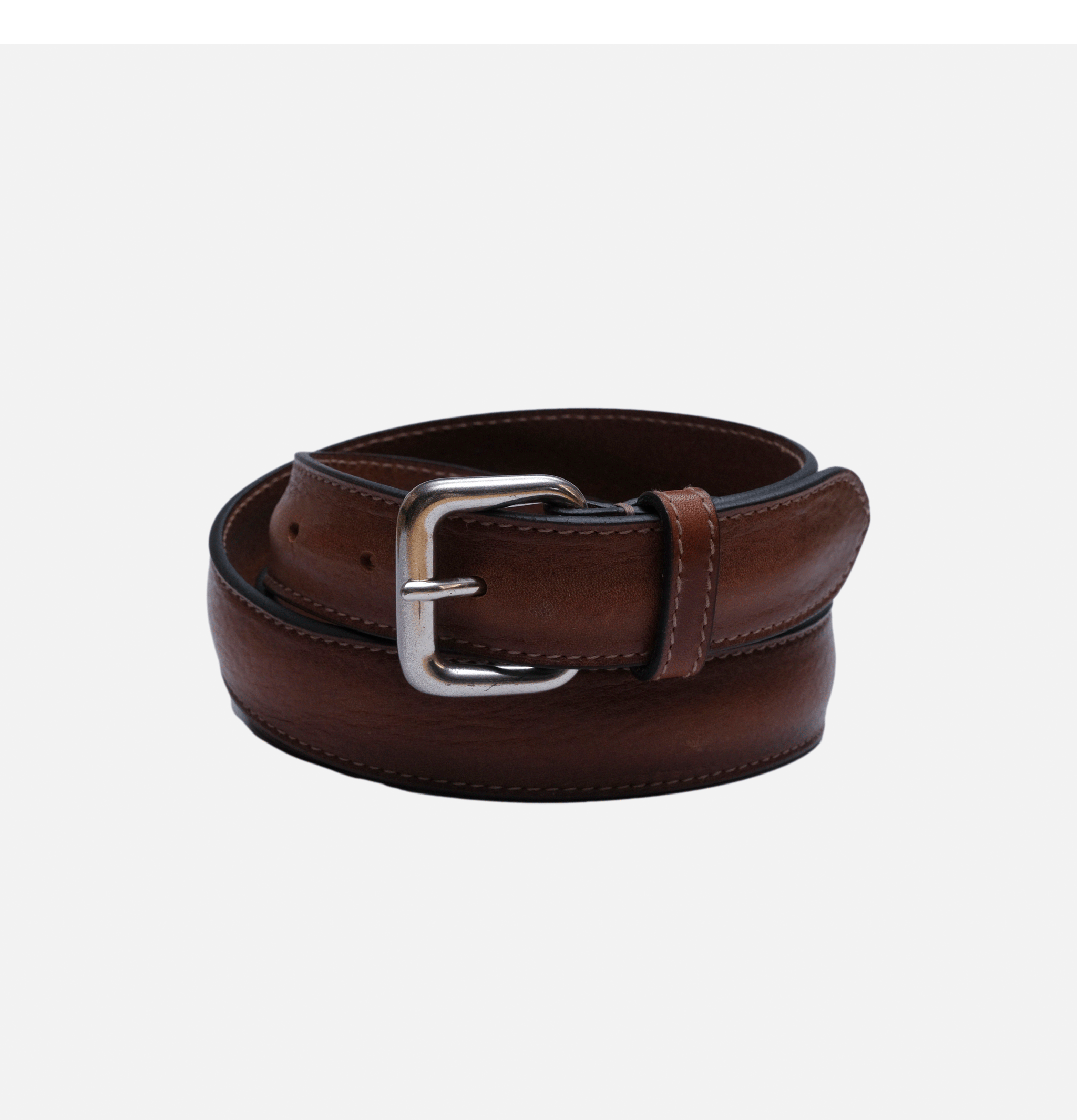 Il Bisonte Ceinture Cowide Chocolat