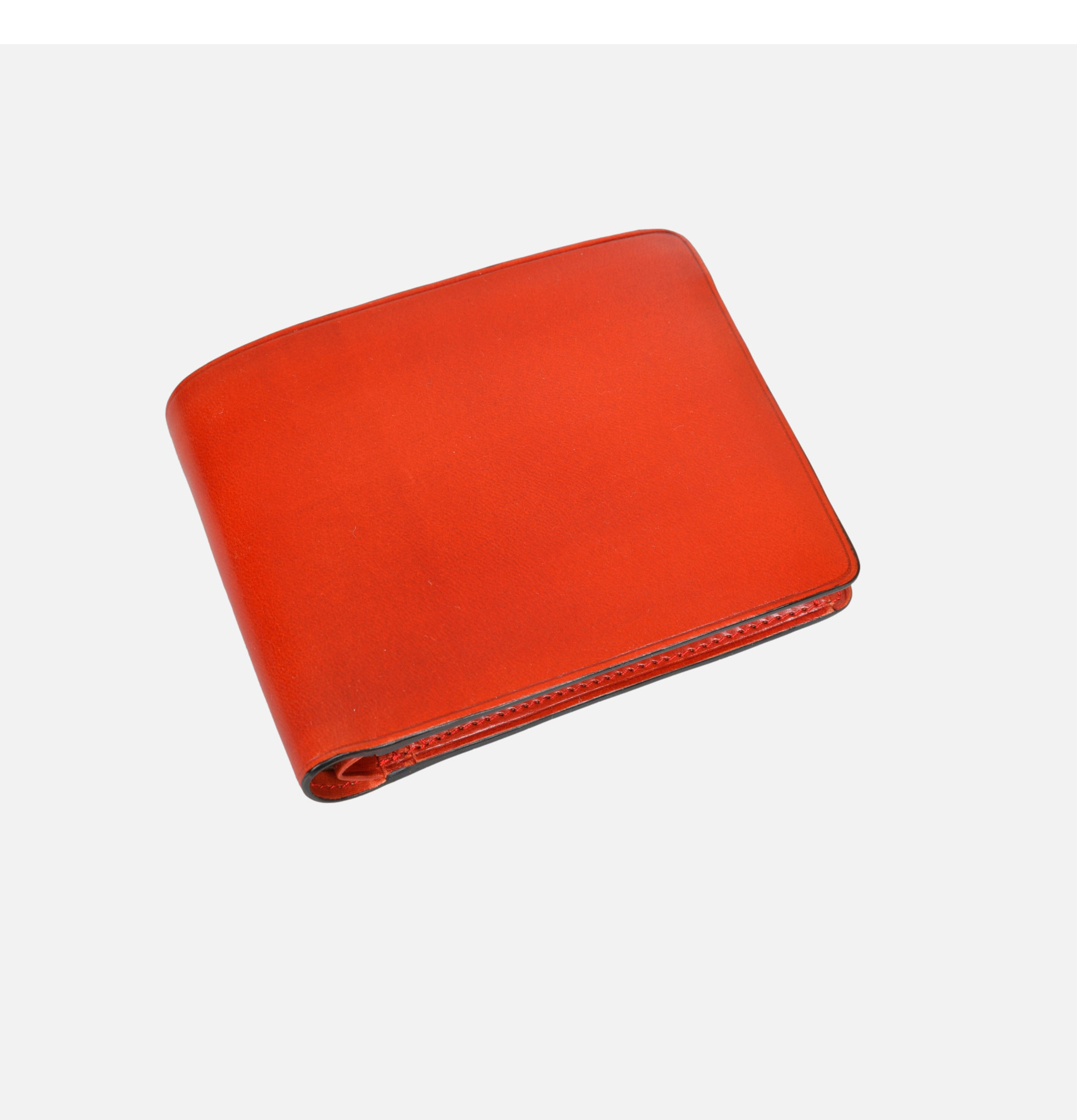 Il Bussetto Portefeuille Bi fold wallet/coin Corail Rouge