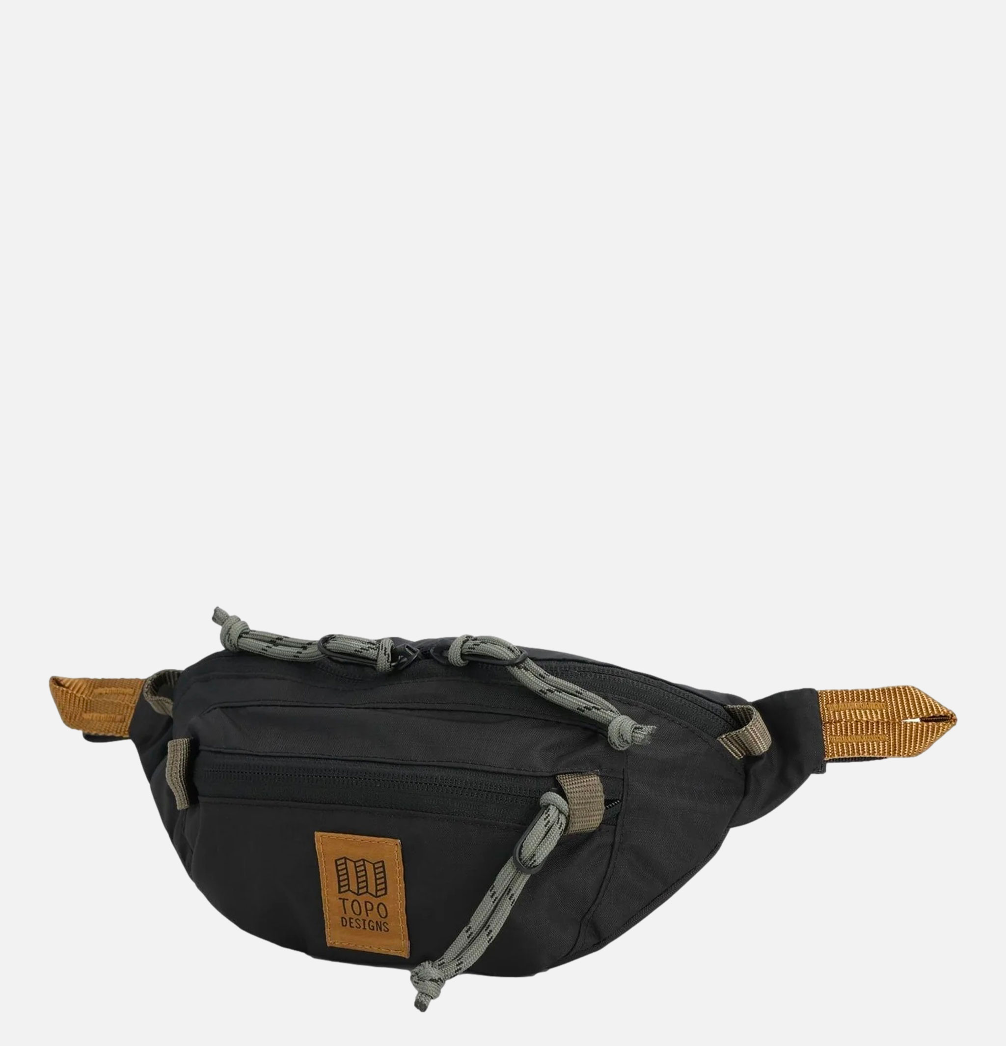 Topo Designs Mountain Waist Pack Black Neutral