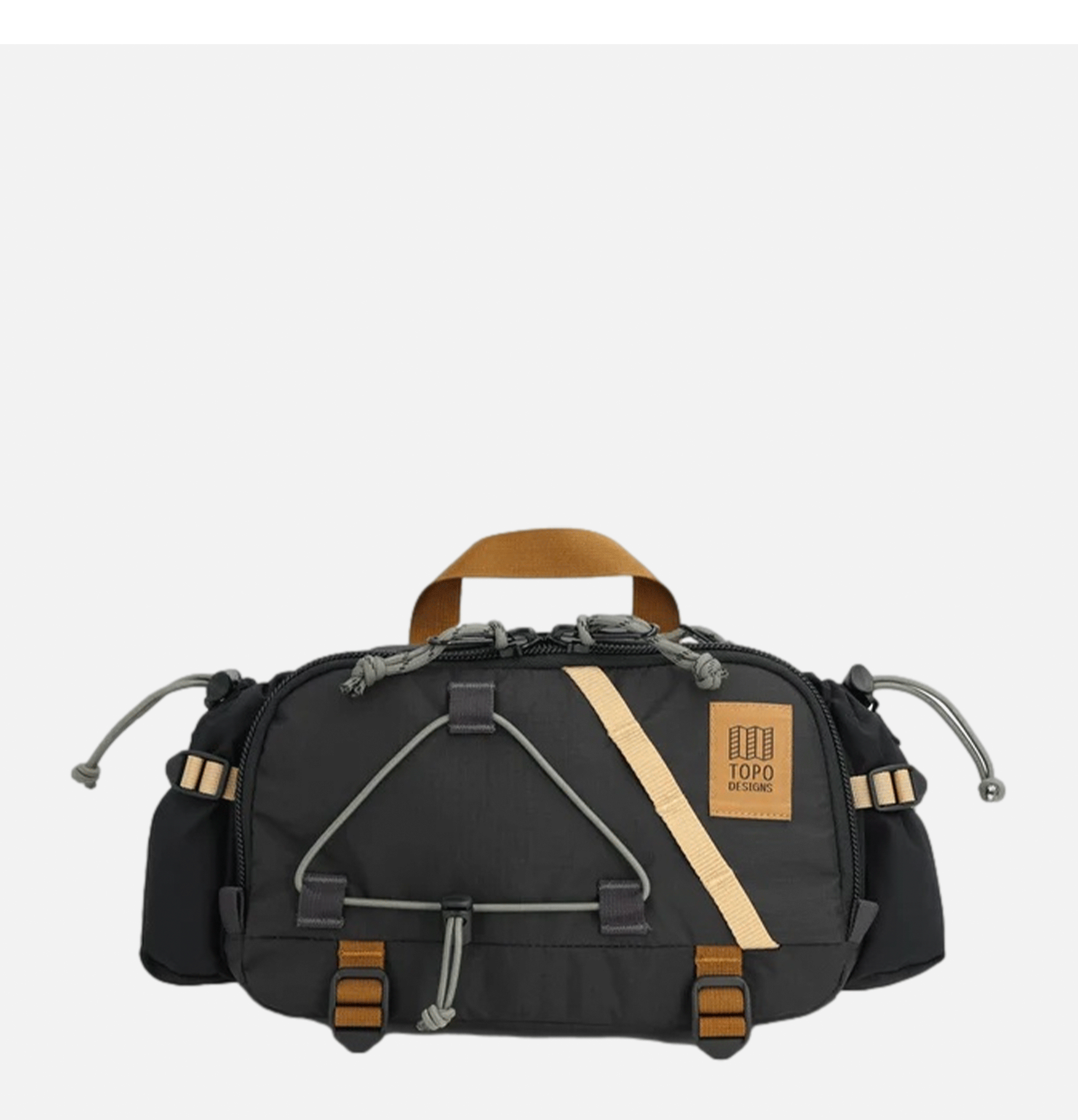 Topo Designs Hydro Hip Pack Noir Neutre