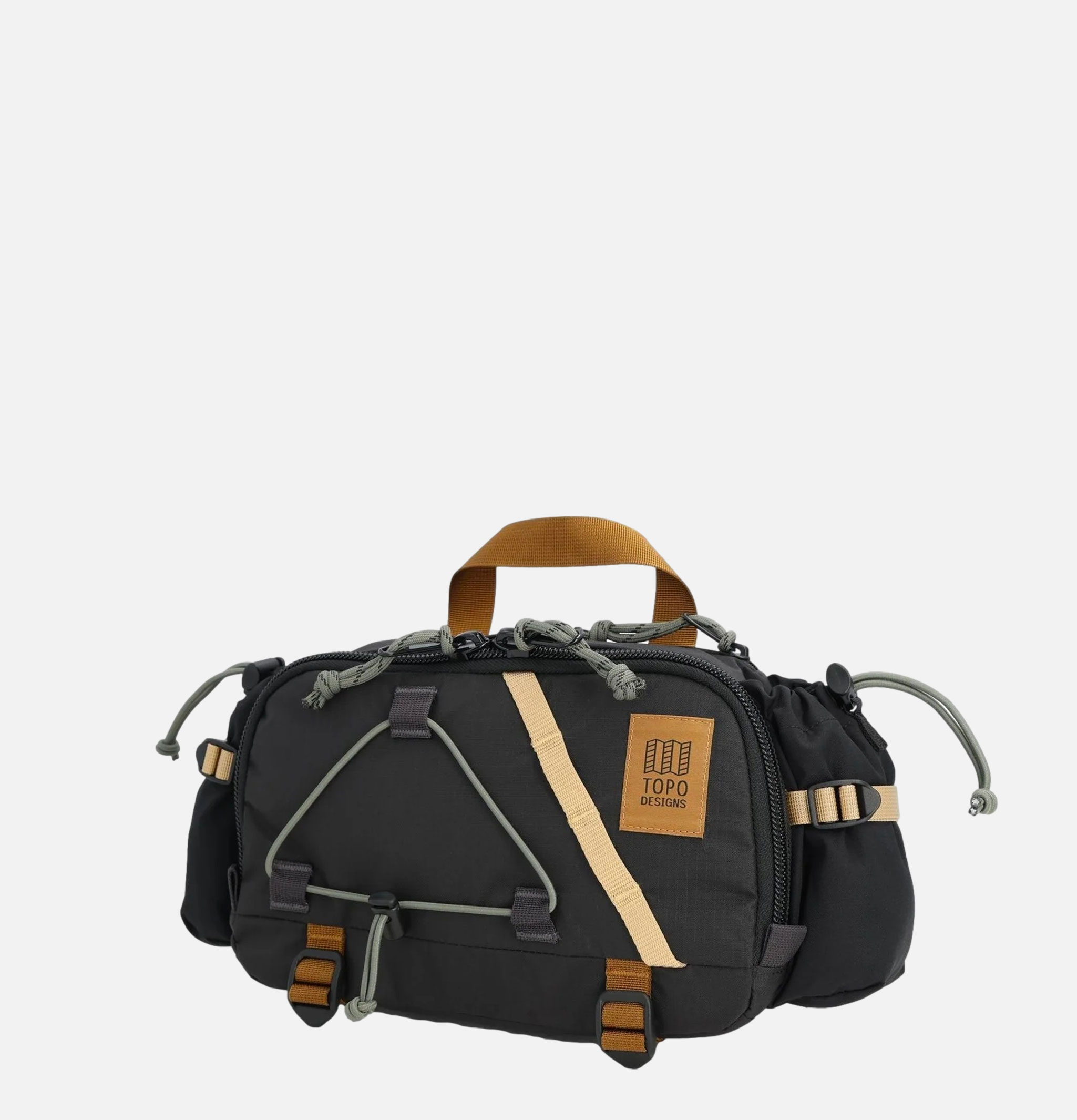 Topo Designs Hydro Hip Pack Noir Neutre