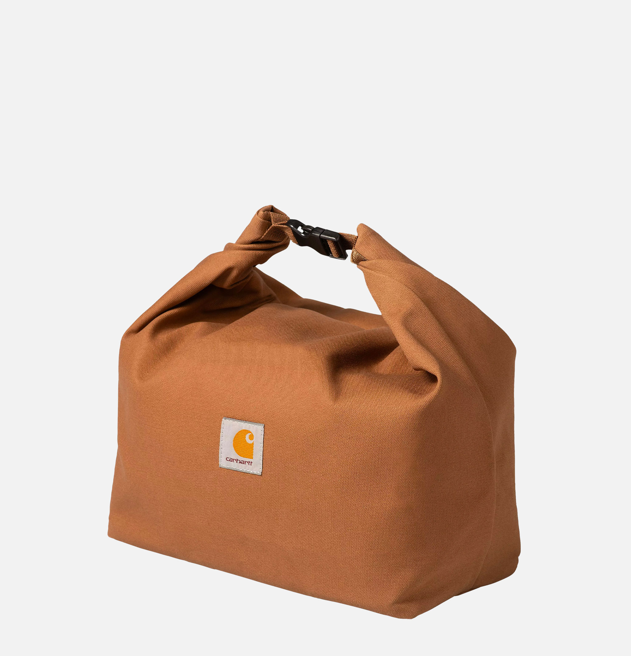 Carhartt WIP Canvas Roll Up Insulated Bag Hamilton Brown