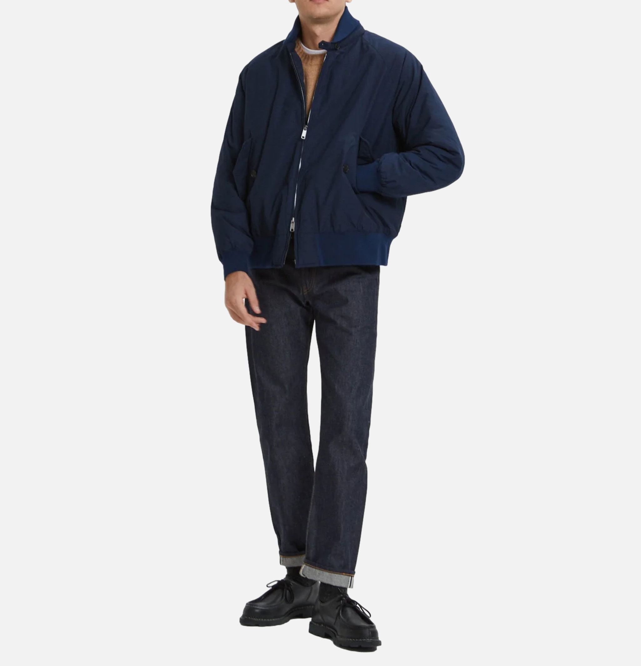 Baracuta G9 Clicker Navy Jacket