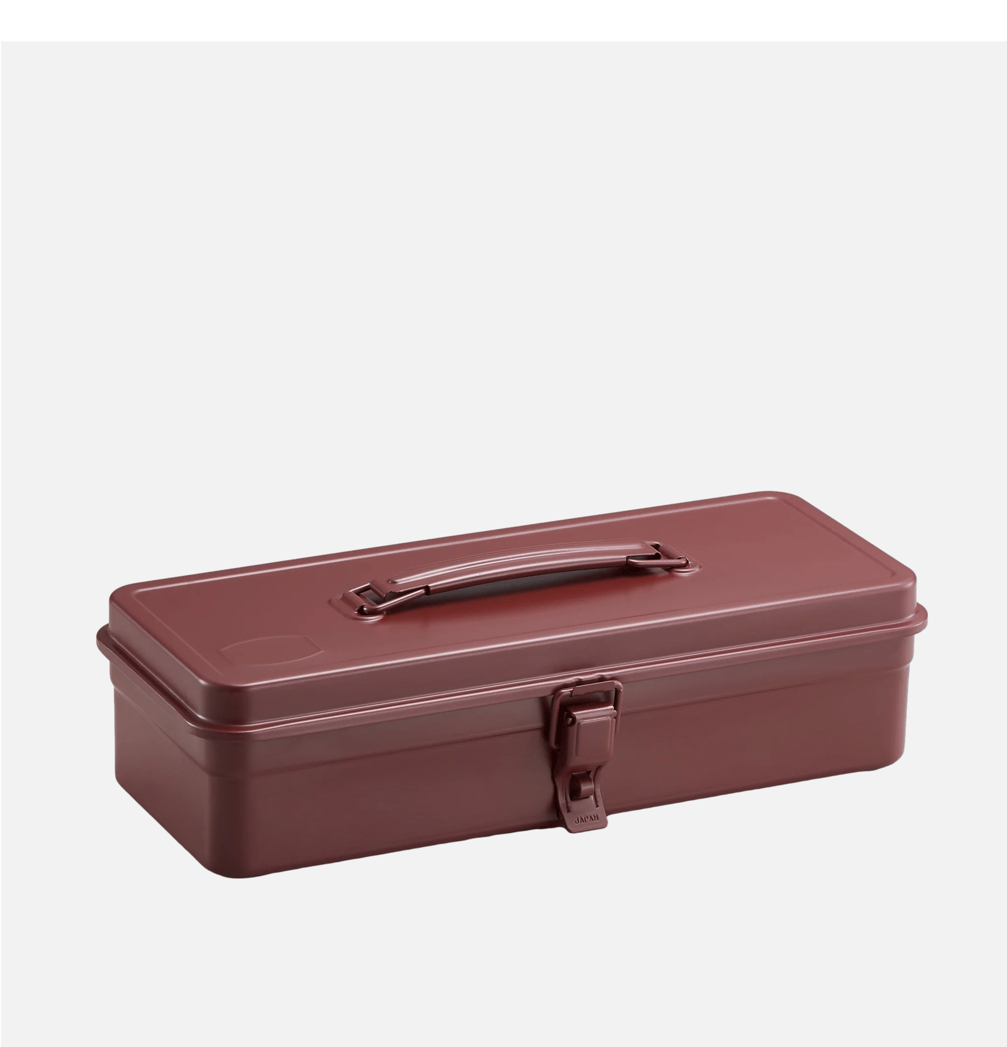 Toyo Steel Trunk Shape Toolbox T320 Bordeaux